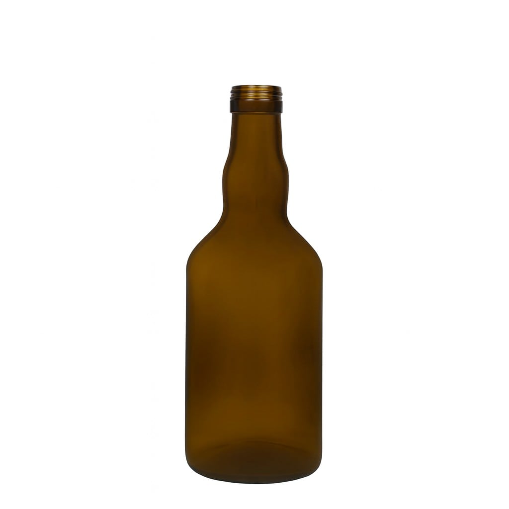 500 ml Glasflasche 'Olona', antikgrün, Mündung: PP 31,5