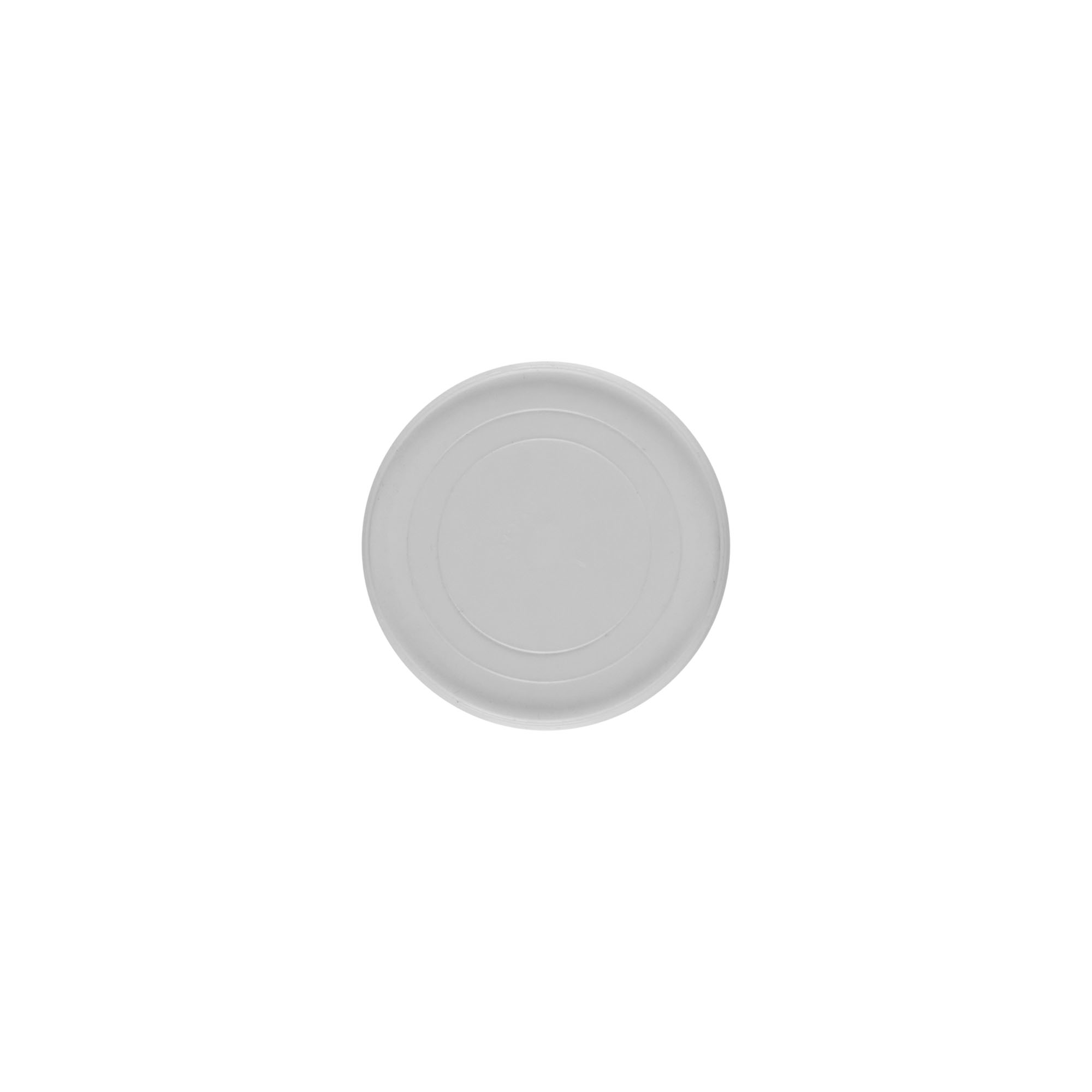 Abdeckscheibe für 5 ml 'Bianca', PP-Kunststoff, weiß