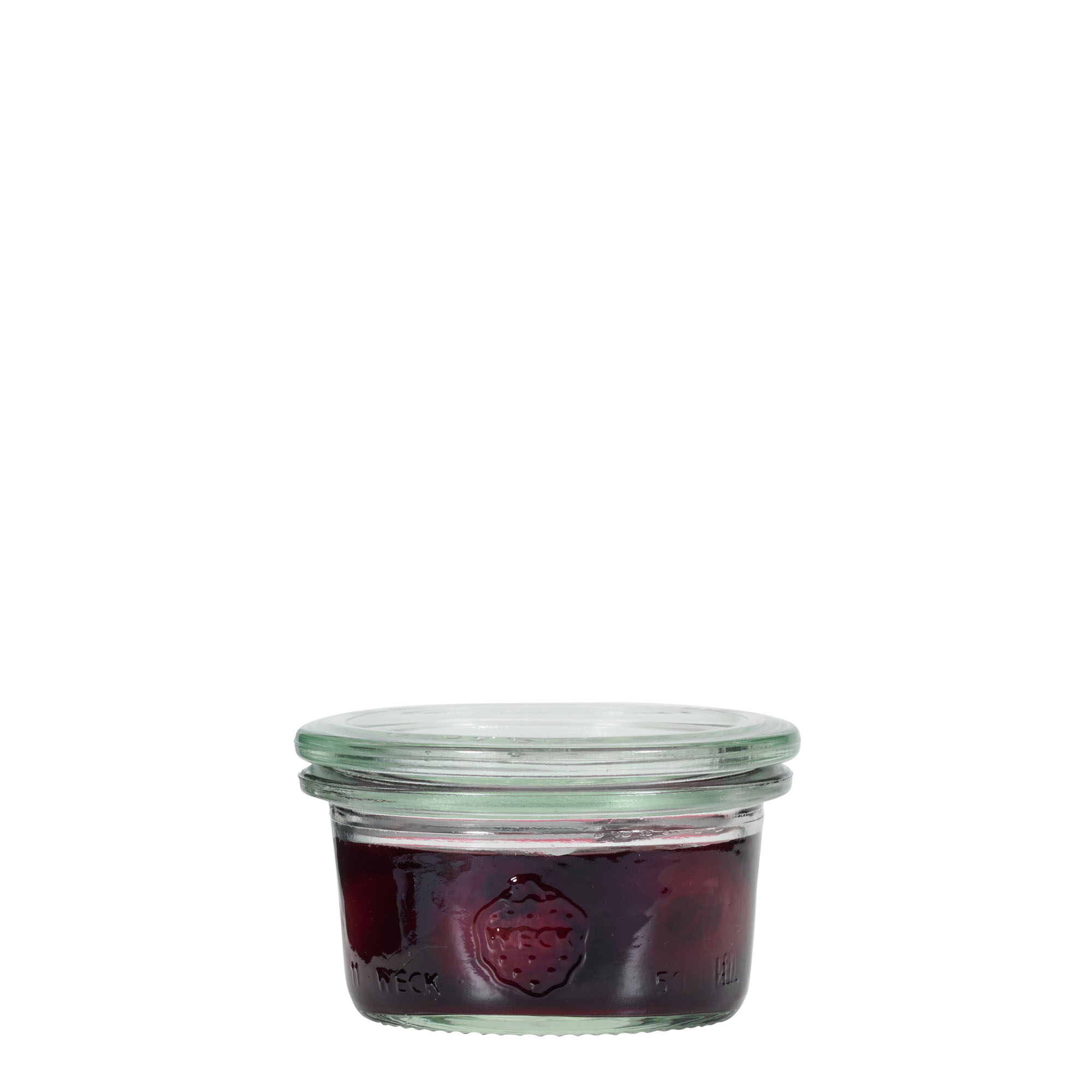 50 ml WECK-Sturzglas, Mündung: Rundrand