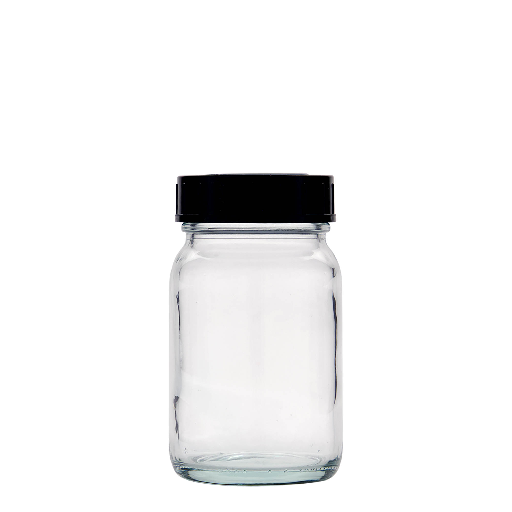 200 ml Weithalsglas, Mündung: DIN 55 200 ml Weithalsglas, Mündung: DIN 55