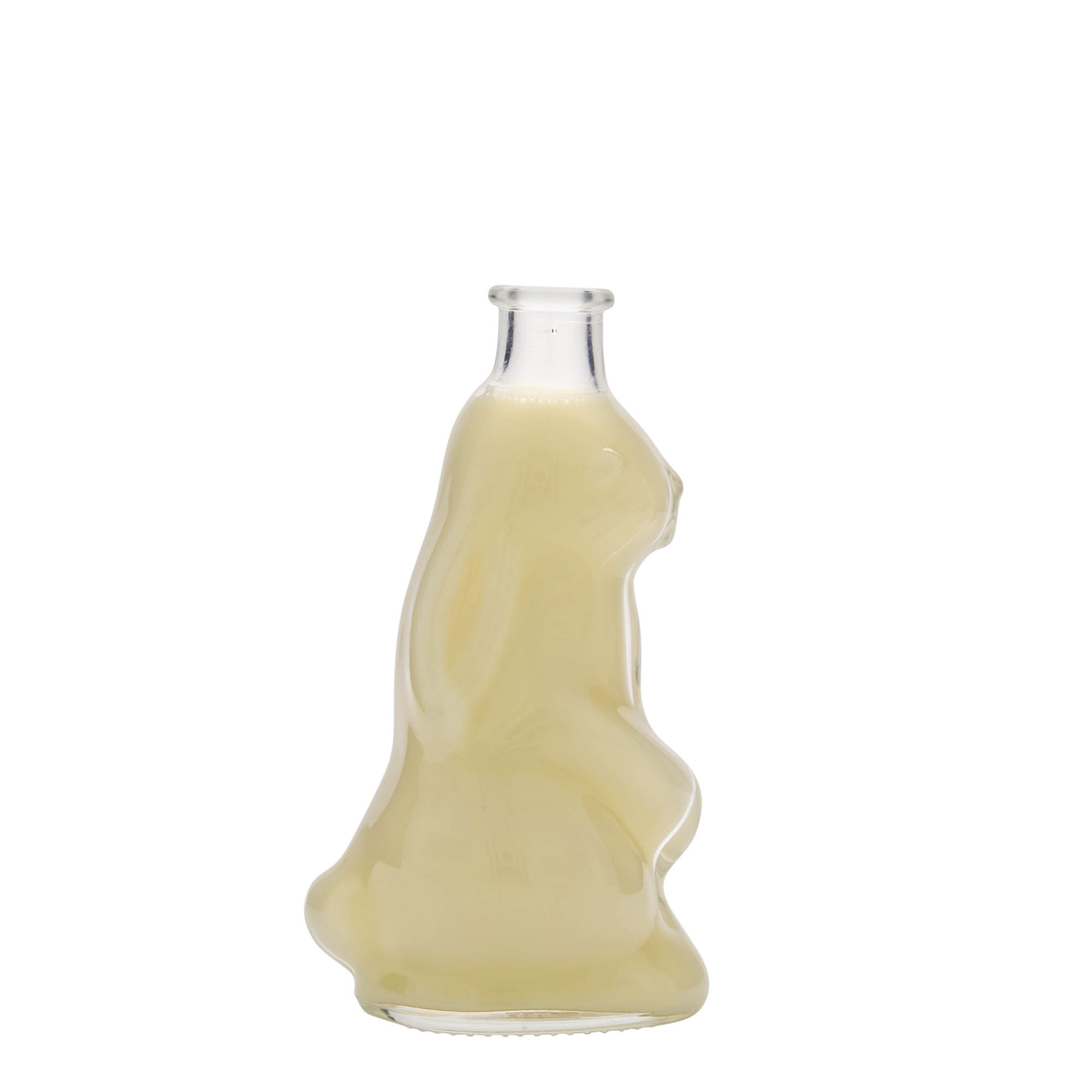 200 ml Glasflasche «Hase», Mündung: Kork