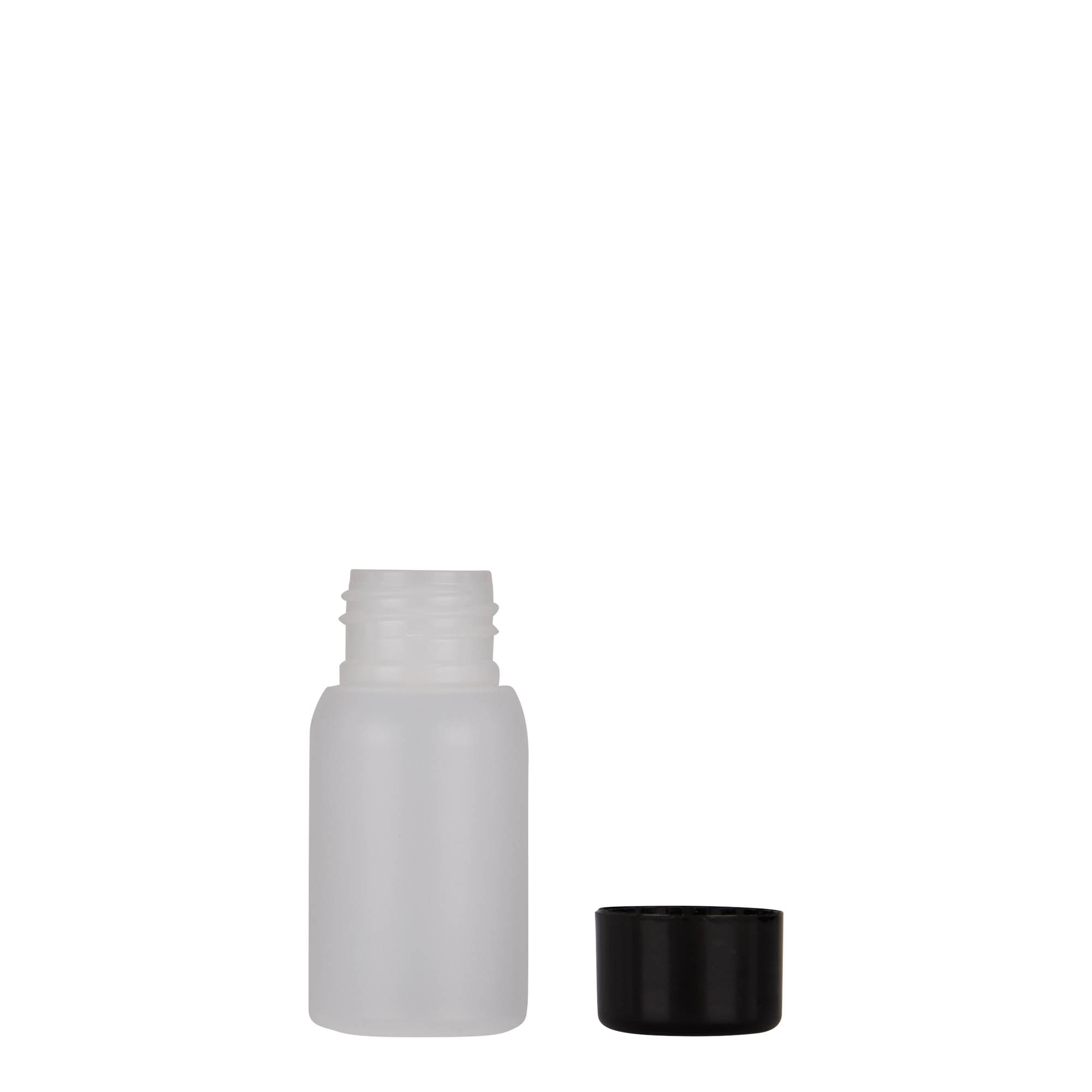 30 ml Kunststoffflasche 'Tuffy', HDPE, natur, Mündung: 24/410 30 ml Kunststoffflasche 'Tuffy', HDPE, natur, Mündung: 24/410