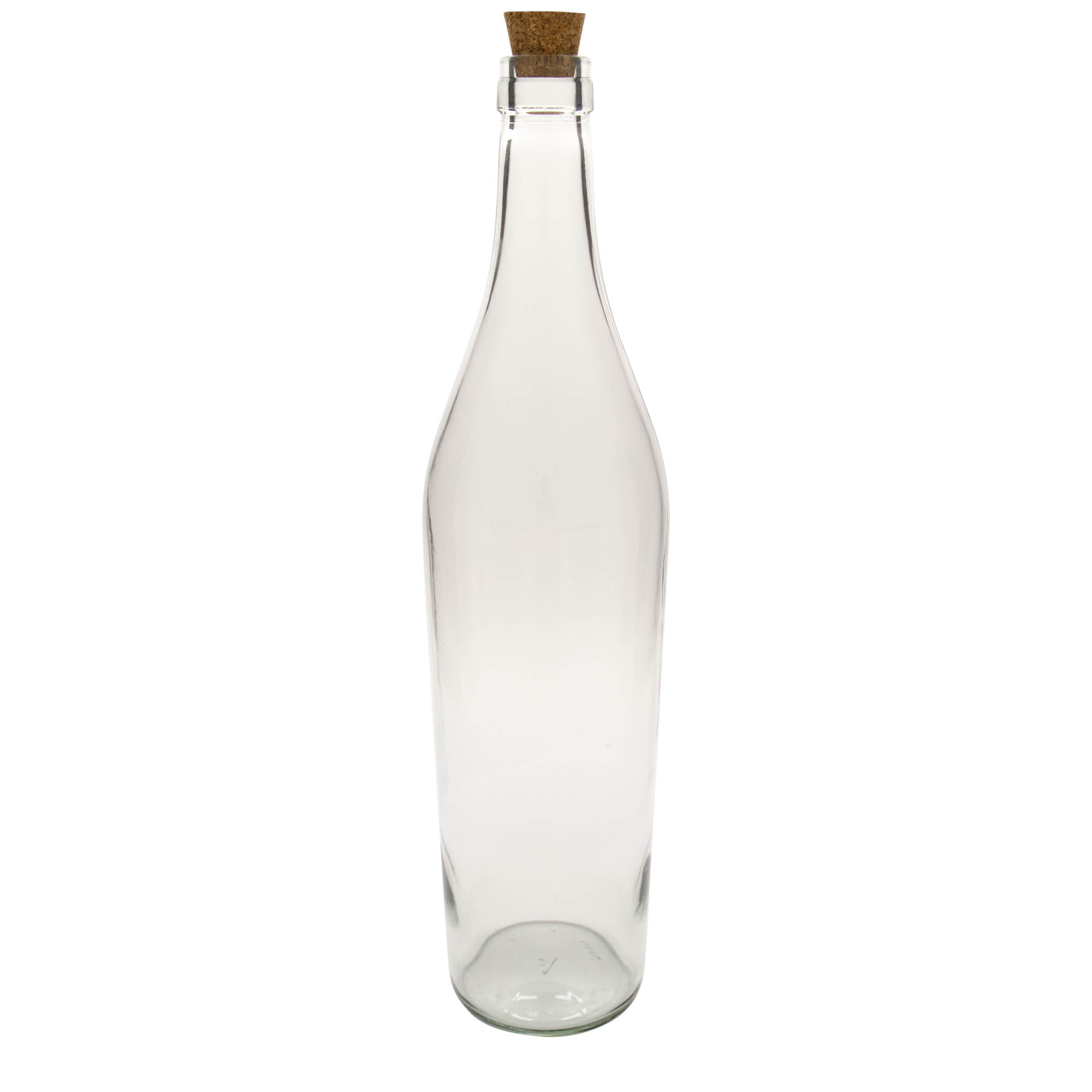 3.000 ml Glasflasche «Big Joe», Mündung: Kork