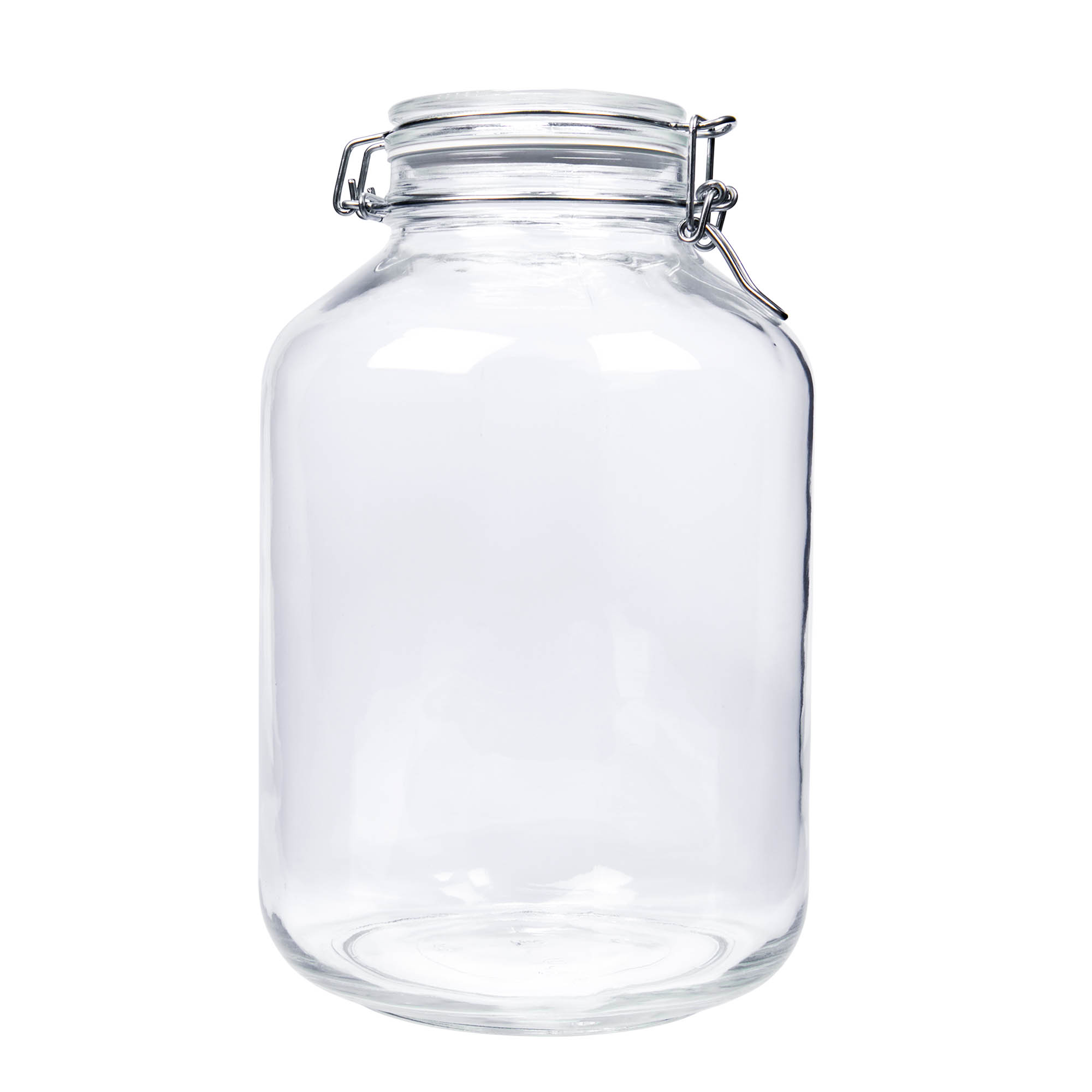 5.000 ml Drahtbügelglas «Fido», Mündung: Drahtbügelverschluss 5.000 ml Drahtbügelglas «Fido», Mündung: Drahtbügelverschluss