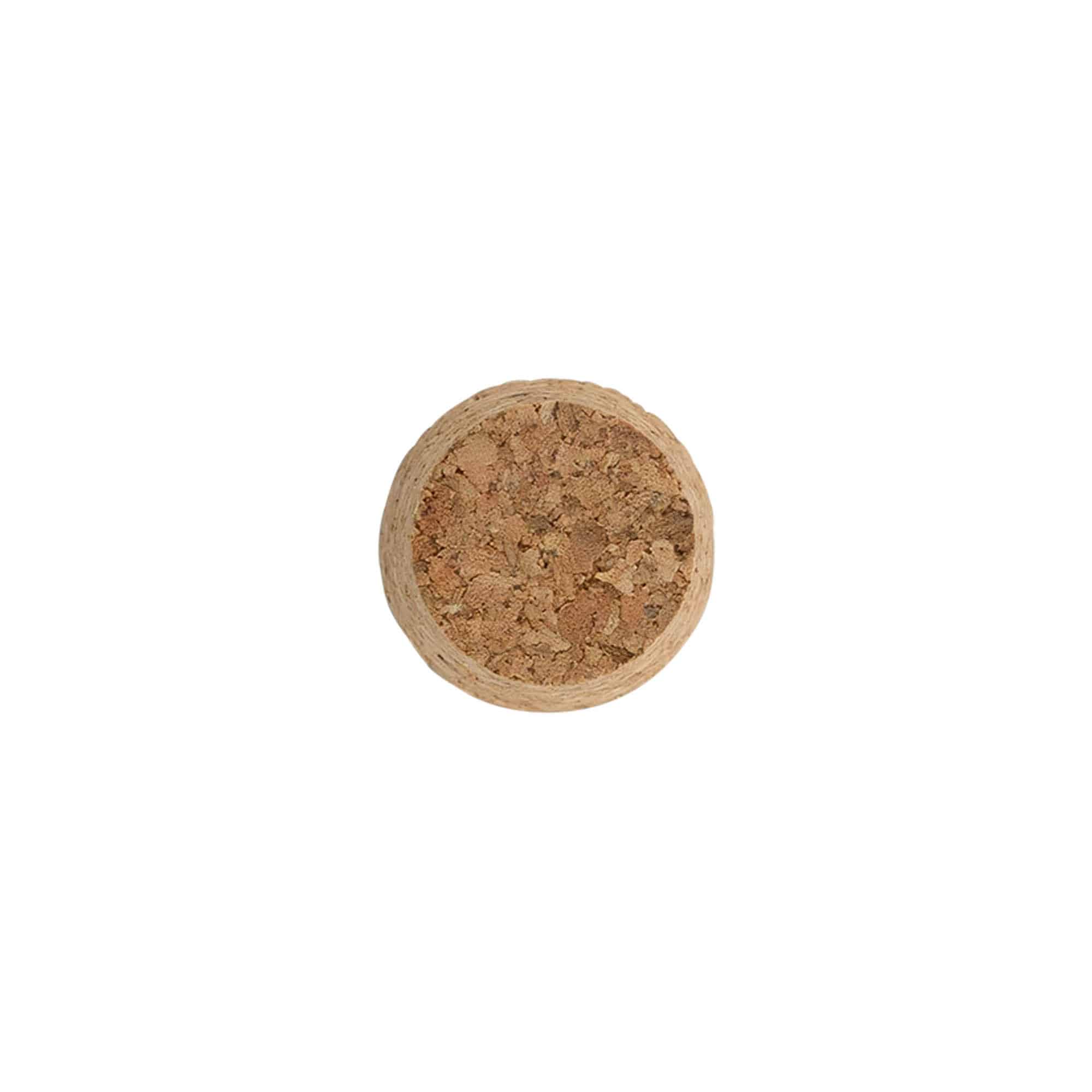 Spitzkorken 21-26 x 27, Presskork, beige, für Mündung: Kork