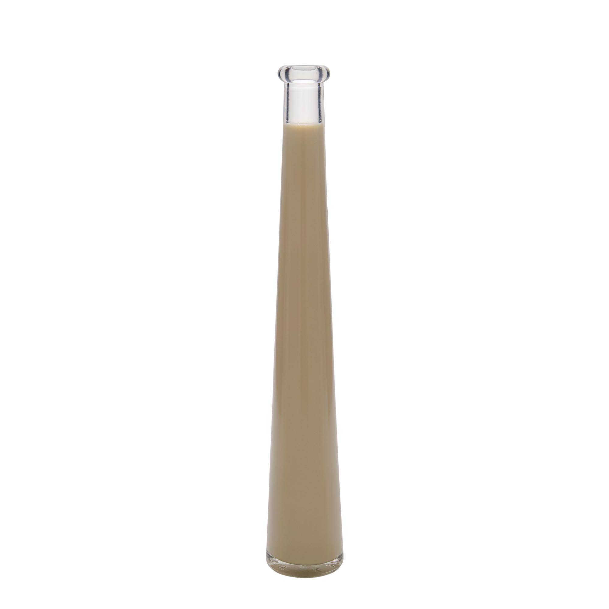 200 ml Glasflasche 'Dama Rondo', Mündung: Kork 200 ml Glasflasche 'Dama Rondo', Mündung: Kork