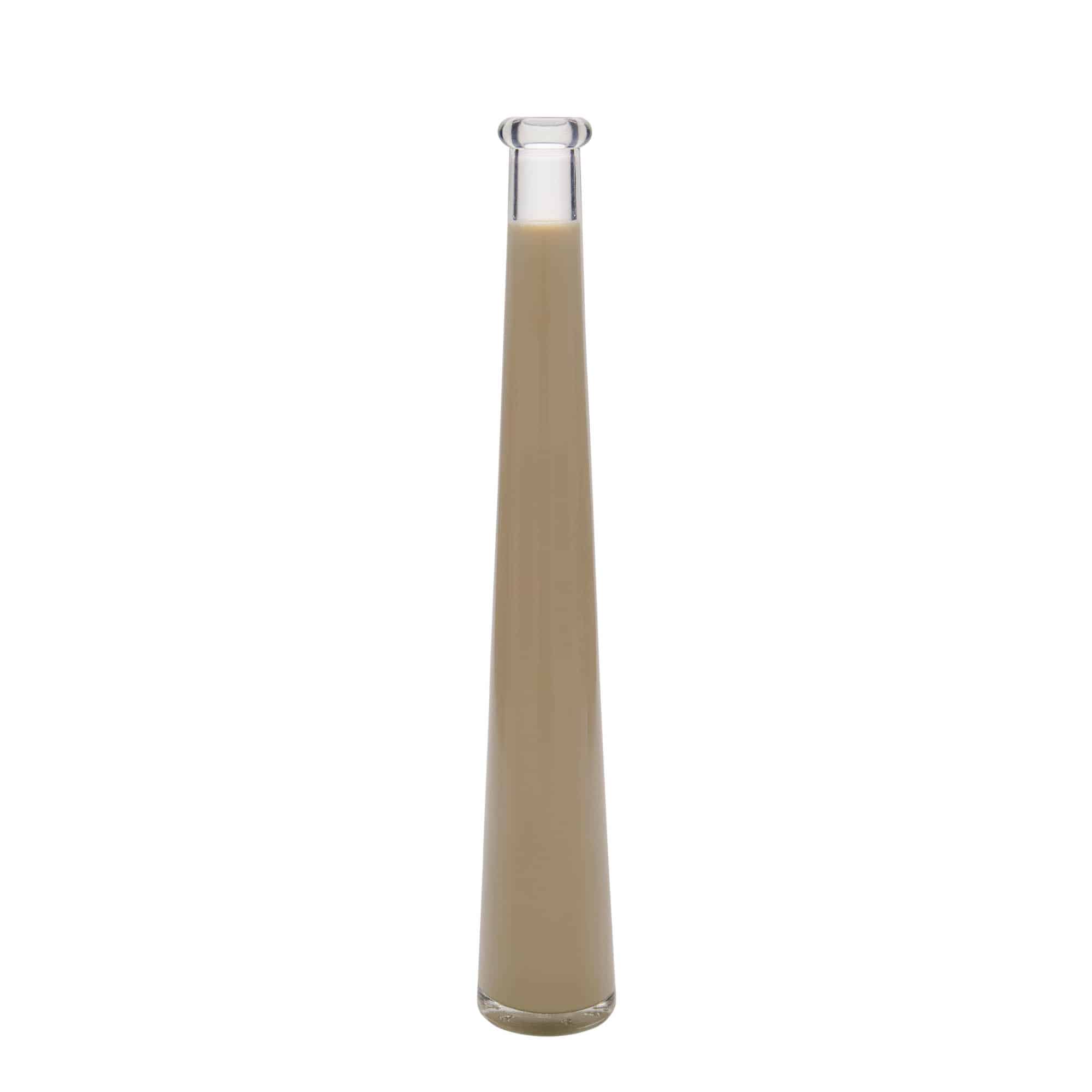 200 ml Glasflasche «Dama Rondo», Mündung: Kork