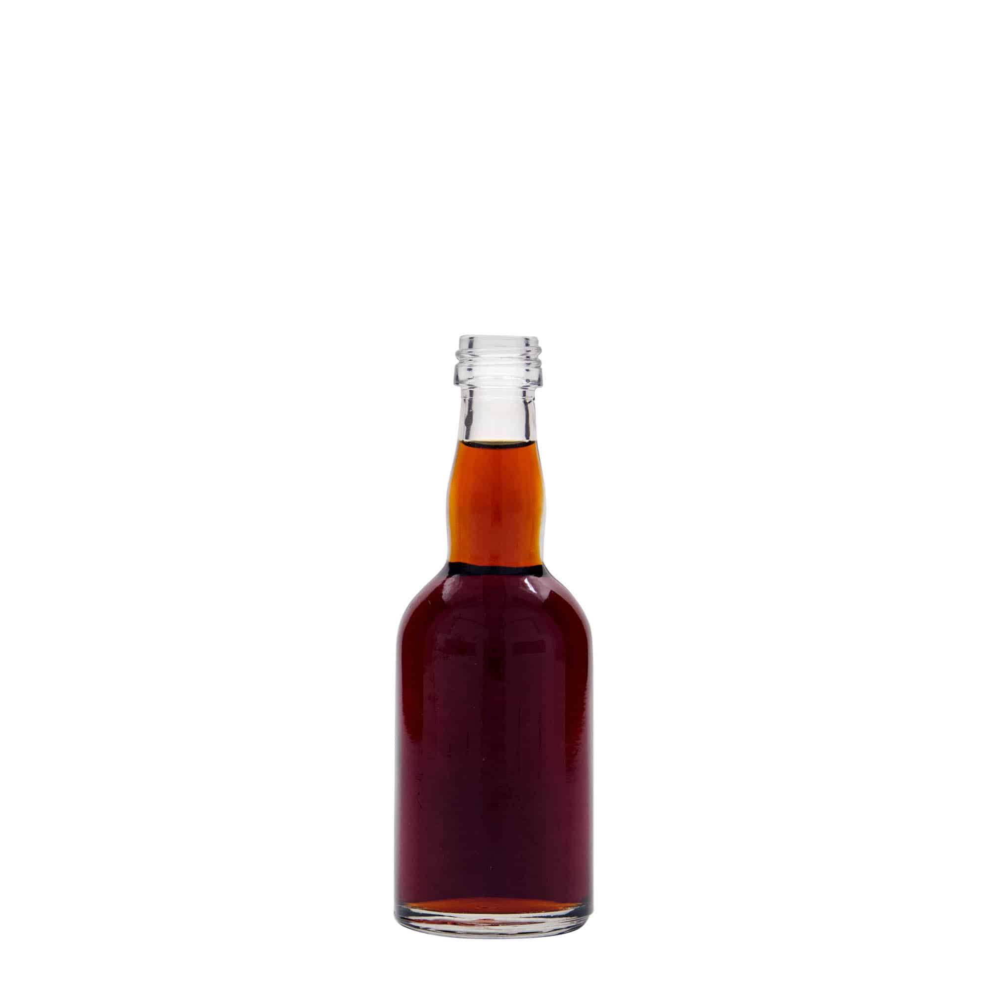 50 ml Glasflasche «Proba», Mündung: PP 18