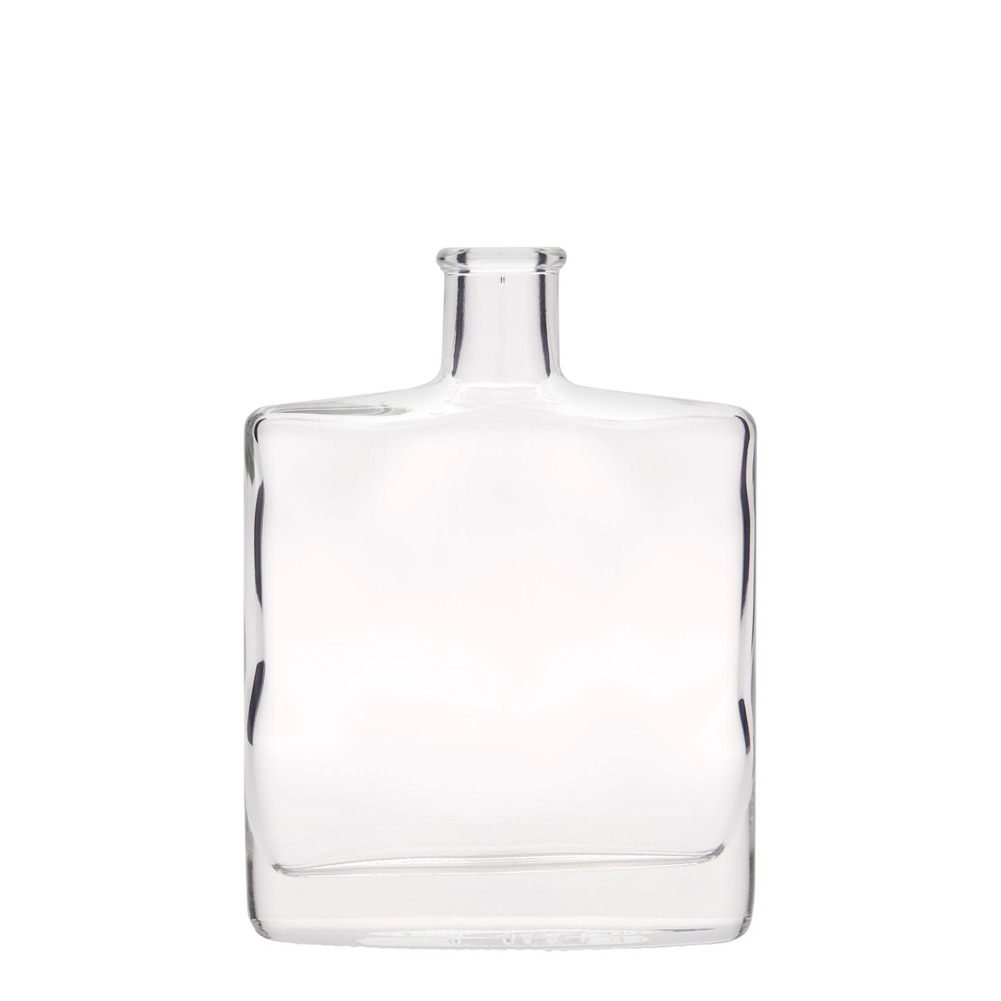 350 ml Glasflasche 'Zorbas', oval, Mündung: Kork 350 ml Glasflasche 'Zorbas', oval, Mündung: Kork
