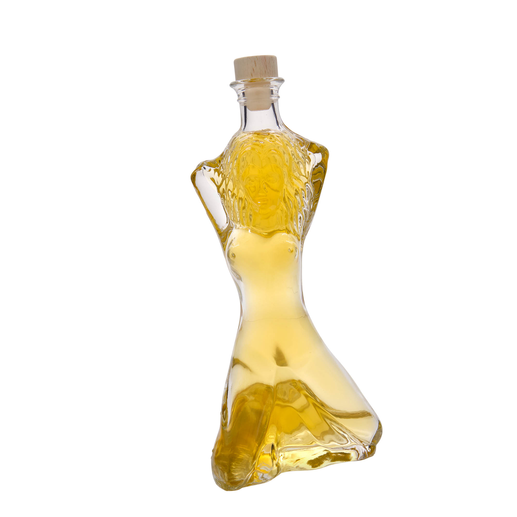 350 ml Glasflasche 'Lexy', Mündung: Kork 350 ml Glasflasche 'Lexy', Mündung: Kork