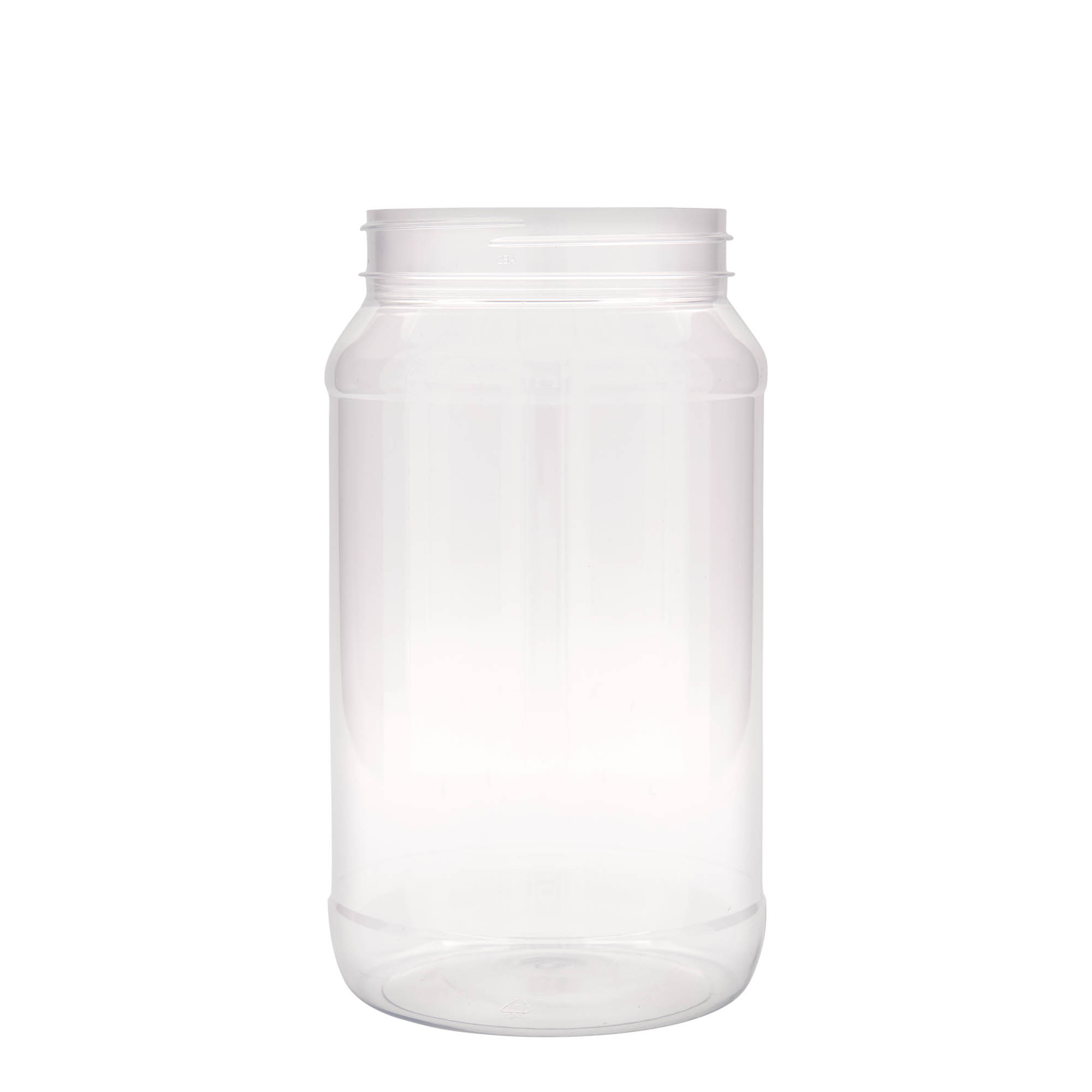 2.000 ml PET-Dose 'Lulu', Kunststoff, Mündung: 100/400