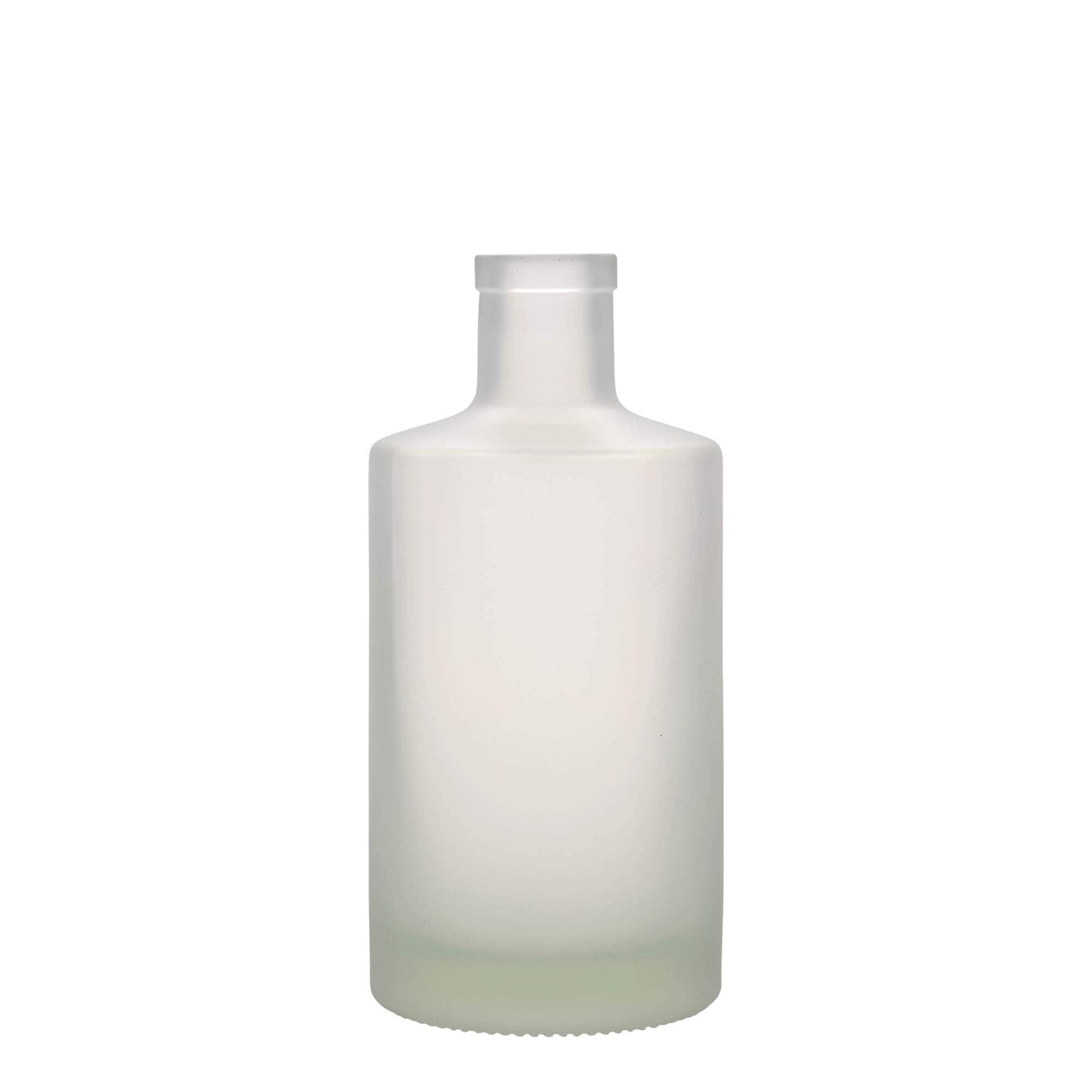 500 ml Glasflasche «Caroline», geeist, Mündung: Kork