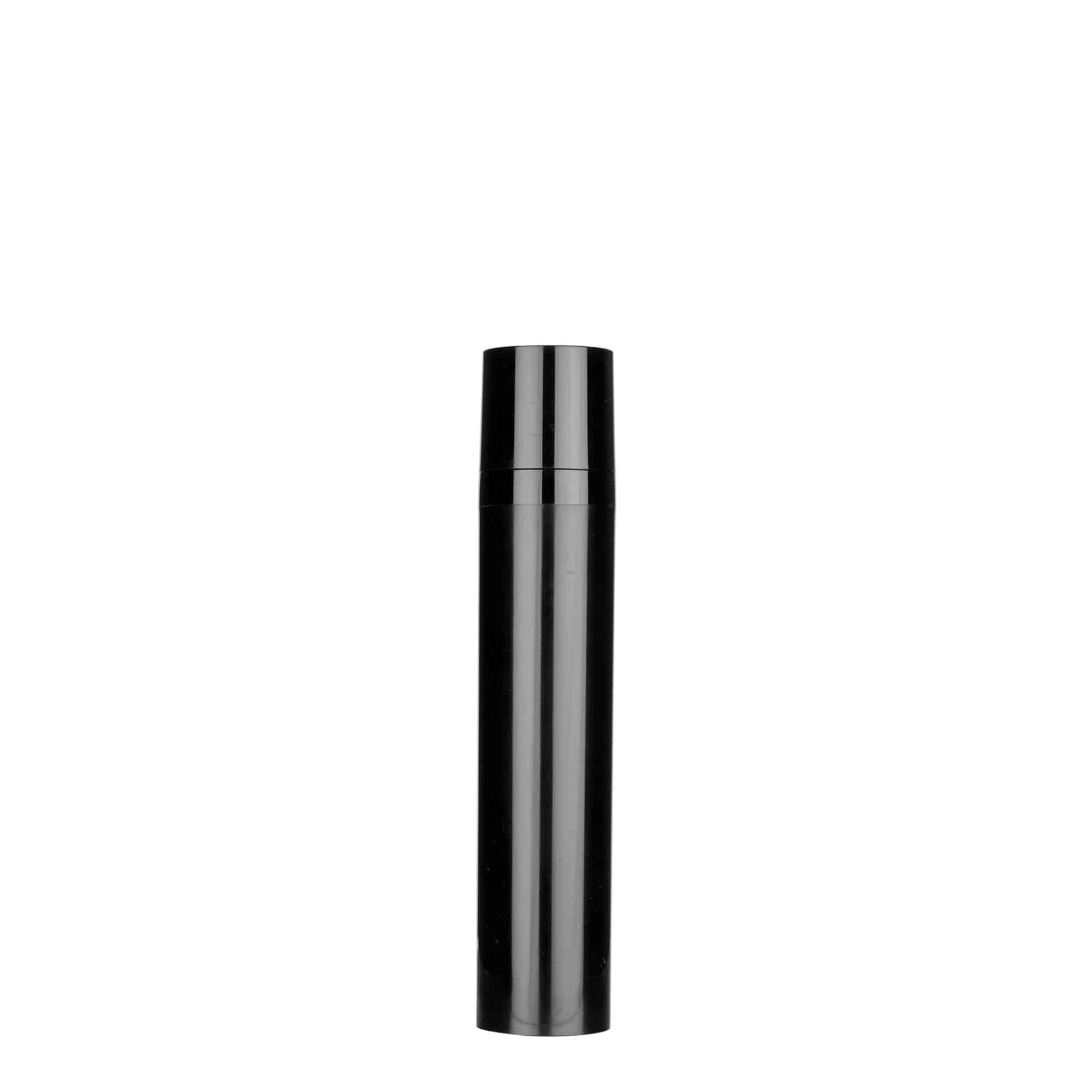 50 ml Airless Dispenser «Micro», PP-Kunststoff, schwarz