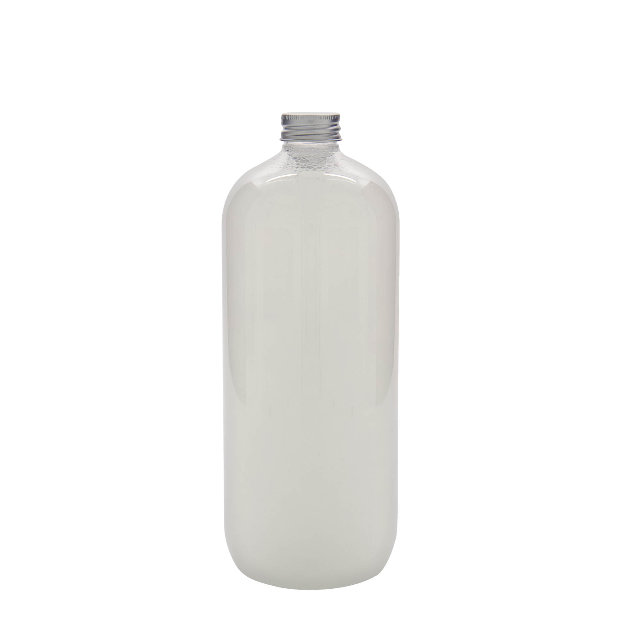 1.000 ml PET-Flasche 'Boston', Kunststoff, Mündung: 28/410 1.000 ml PET-Flasche 'Boston', Kunststoff, Mündung: 28/410