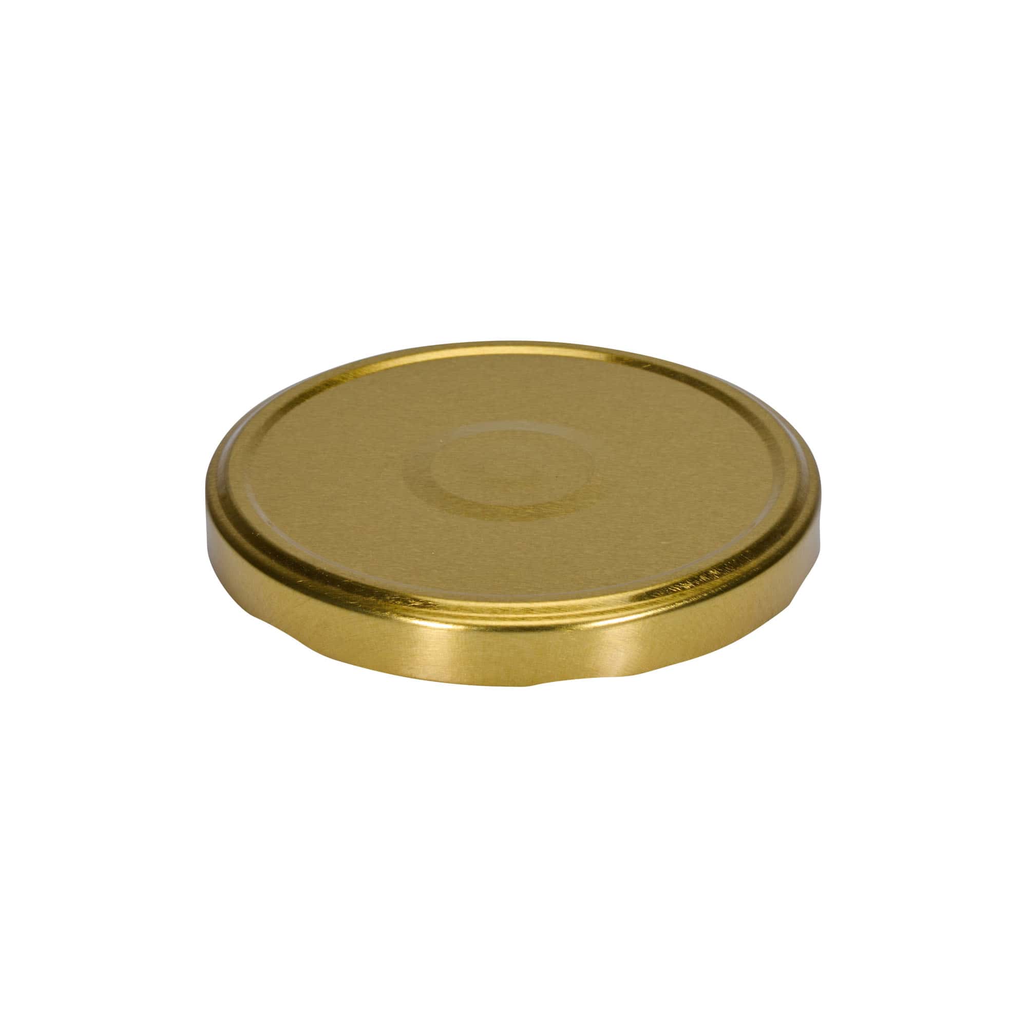 Twist-off-Deckel, Weissblech, gold, für Mündung: TO 100