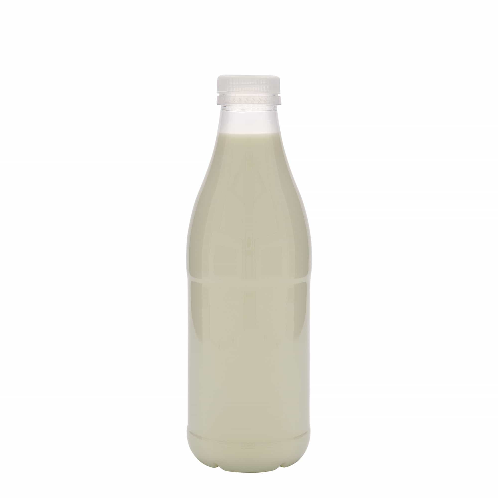 1.000 ml PET-Flasche 'Milk and Juice', Kunststoff, Mündung: 38 mm