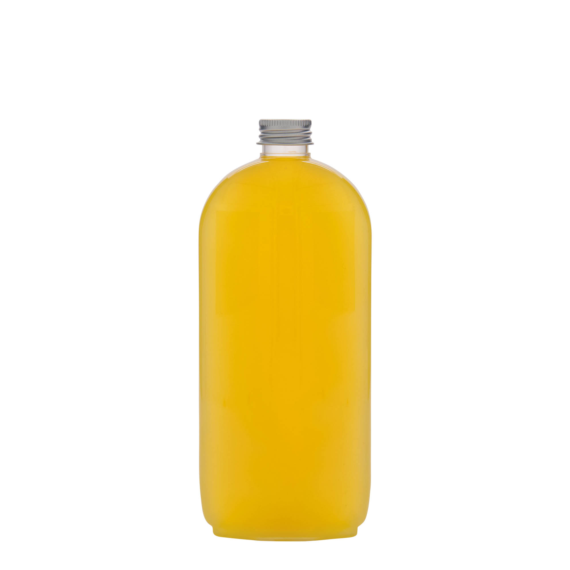 500 ml PET-Flasche 'Iris', oval, Kunststoff, Mündung: 24/410 500 ml PET-Flasche 'Iris', oval, Kunststoff, Mündung: 24/410
