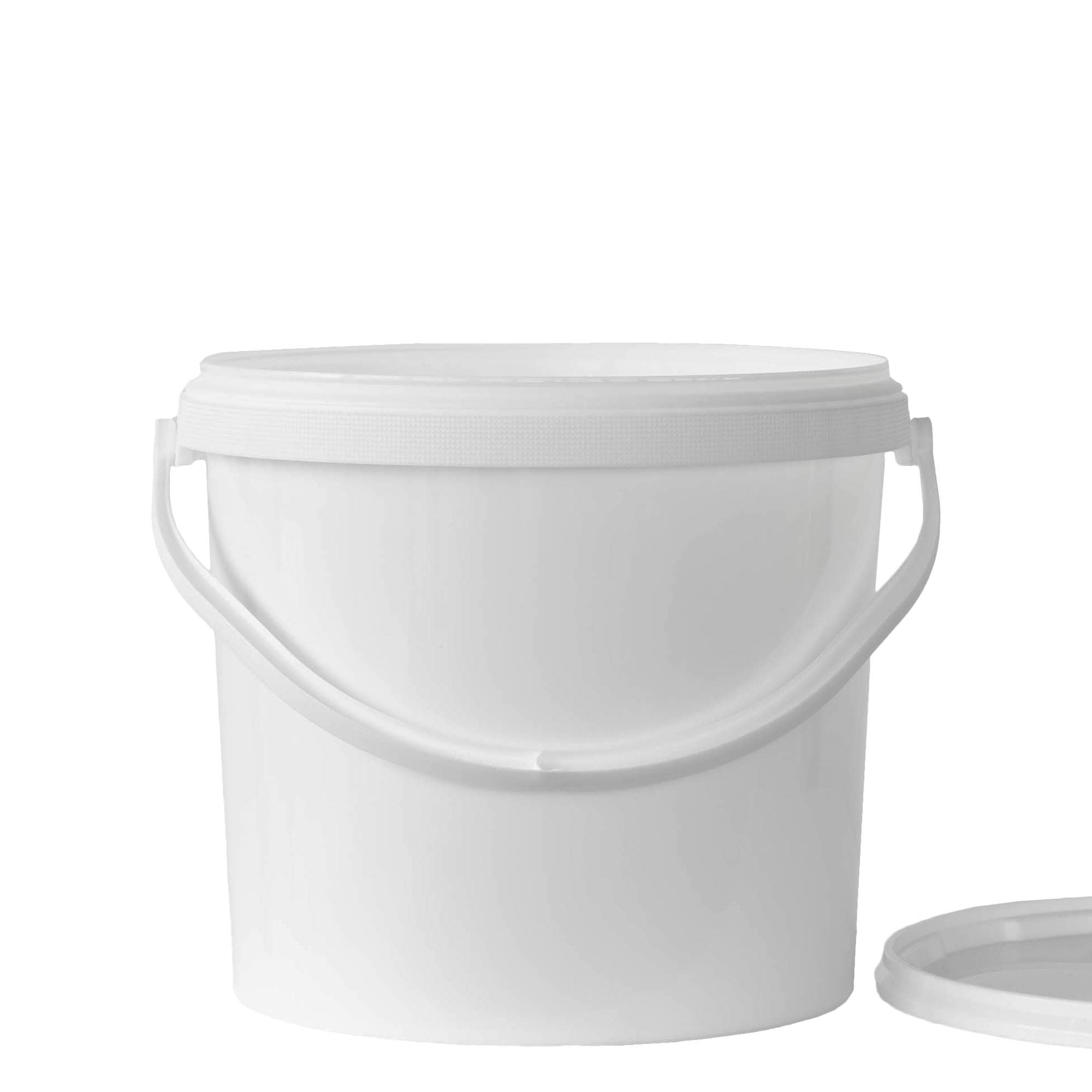 12,5 l Eimer, PP-Kunststoff, weiss