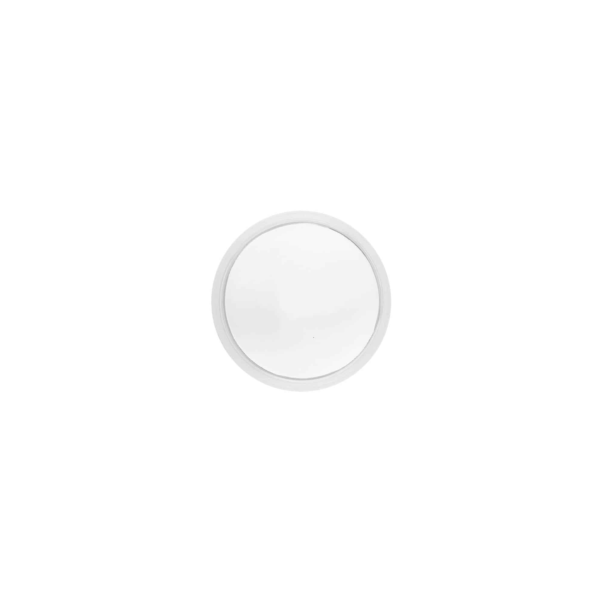 Schraubverschluss 'Clear/Platin Edition', PP-Kunststoff, weiß, für Mündung: 40/2P Schraubverschluss 'Clear/Platin Edition', PP-Kunststoff, weiß, für Mündung: 40/2P