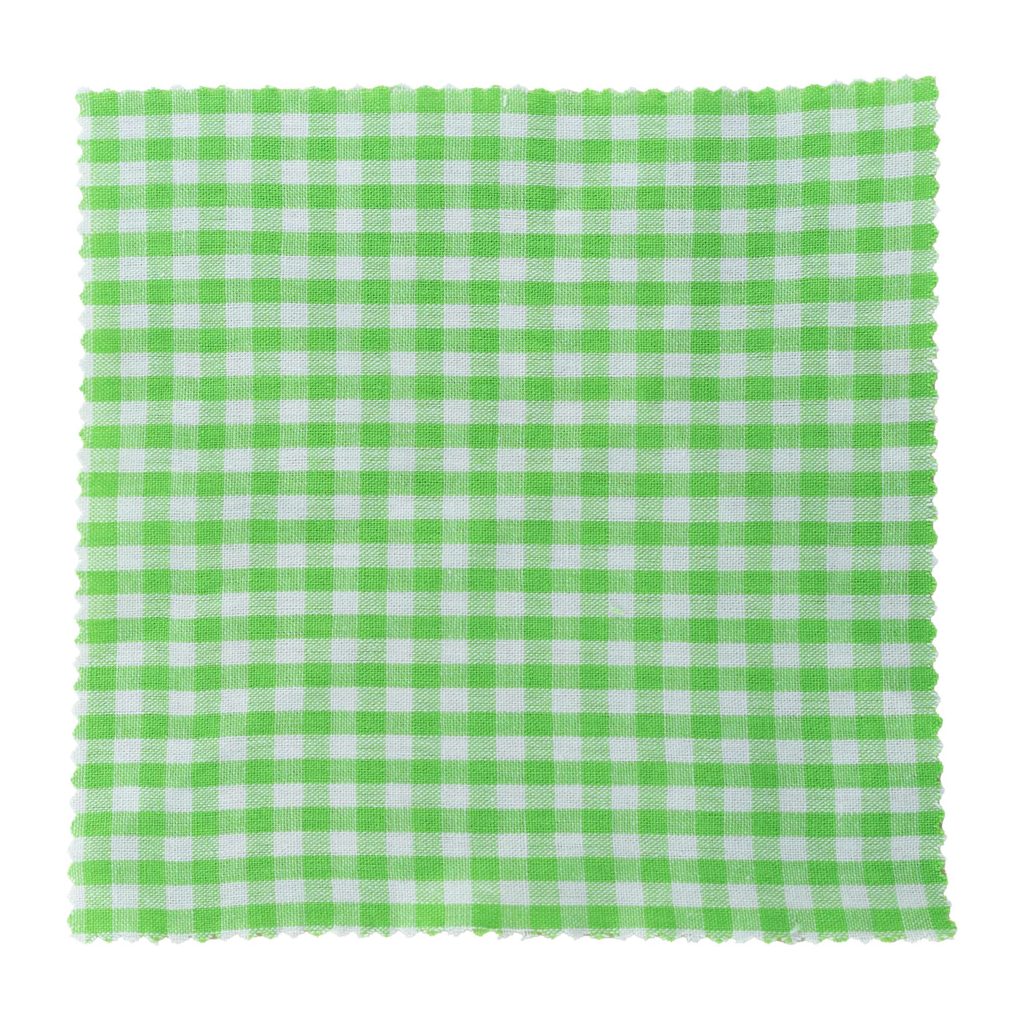 Stoffdeckchen kariert 15x15, quadratisch, Textil, lindgrün, Mündung: TO58-TO82 Stoffdeckchen kariert 15x15, quadratisch, Textil, lindgrün, Mündung: TO58-TO82