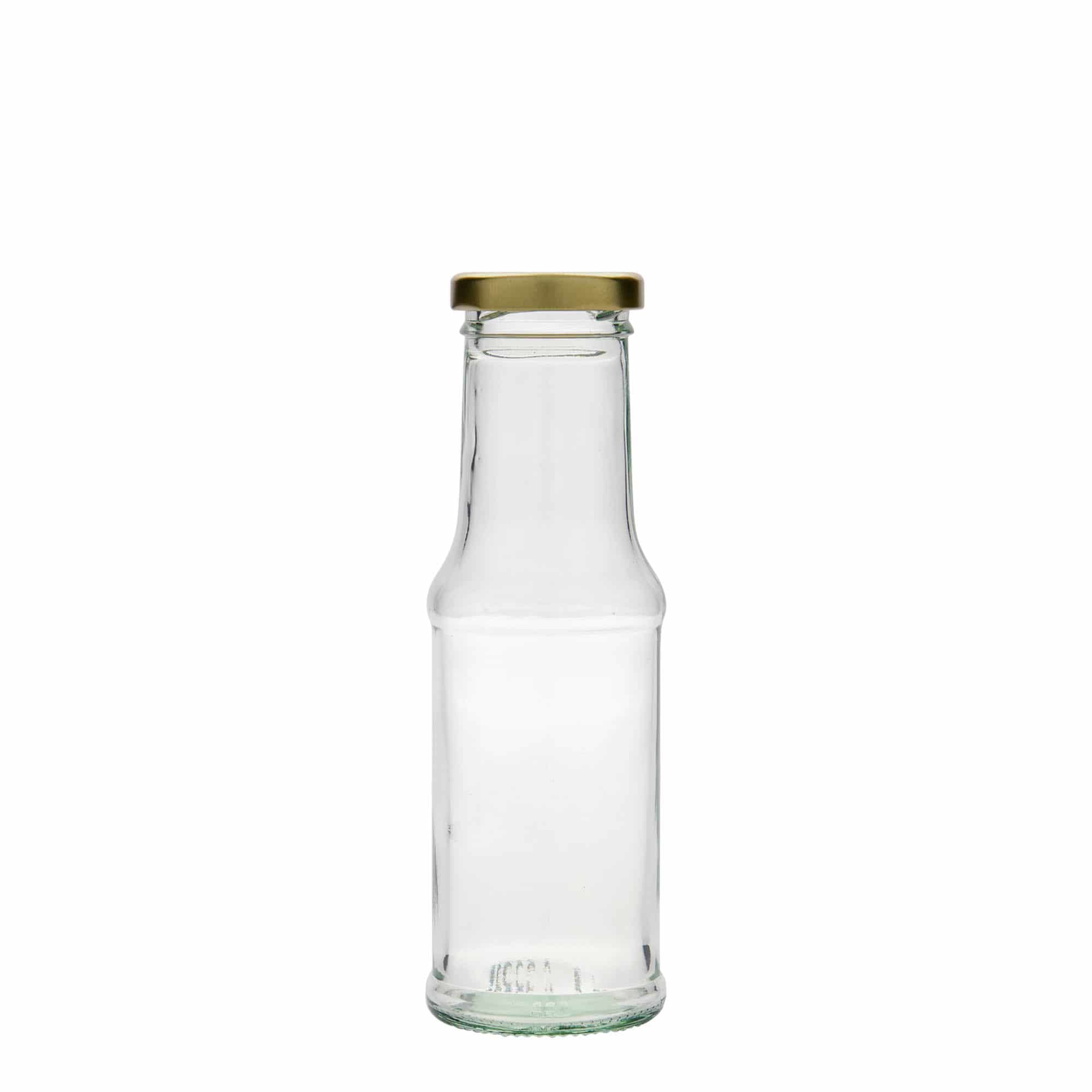 200 ml Saucenflasche, Glas, Mündung: Twist-Off (TO 43)