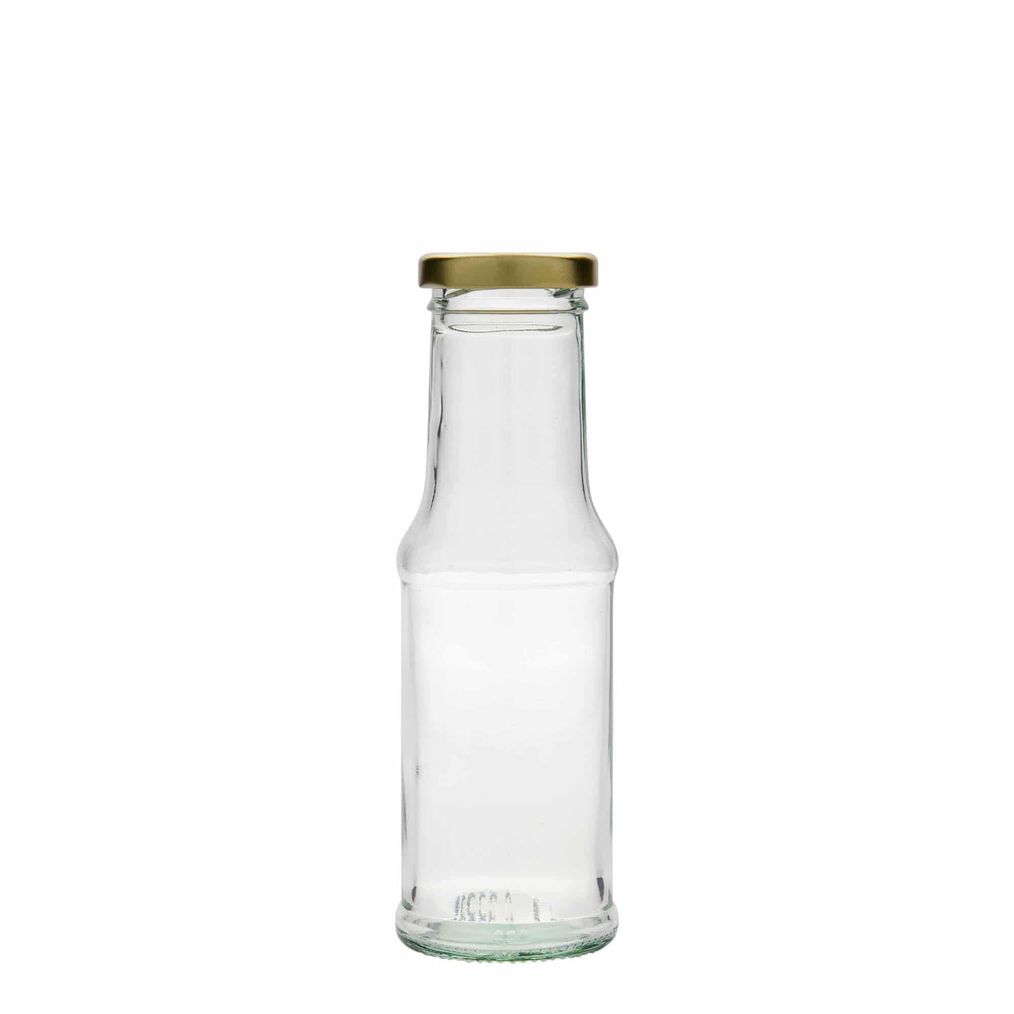 200 ml Sossenflasche, Glas, Mündung: Twist-off (TO 43)