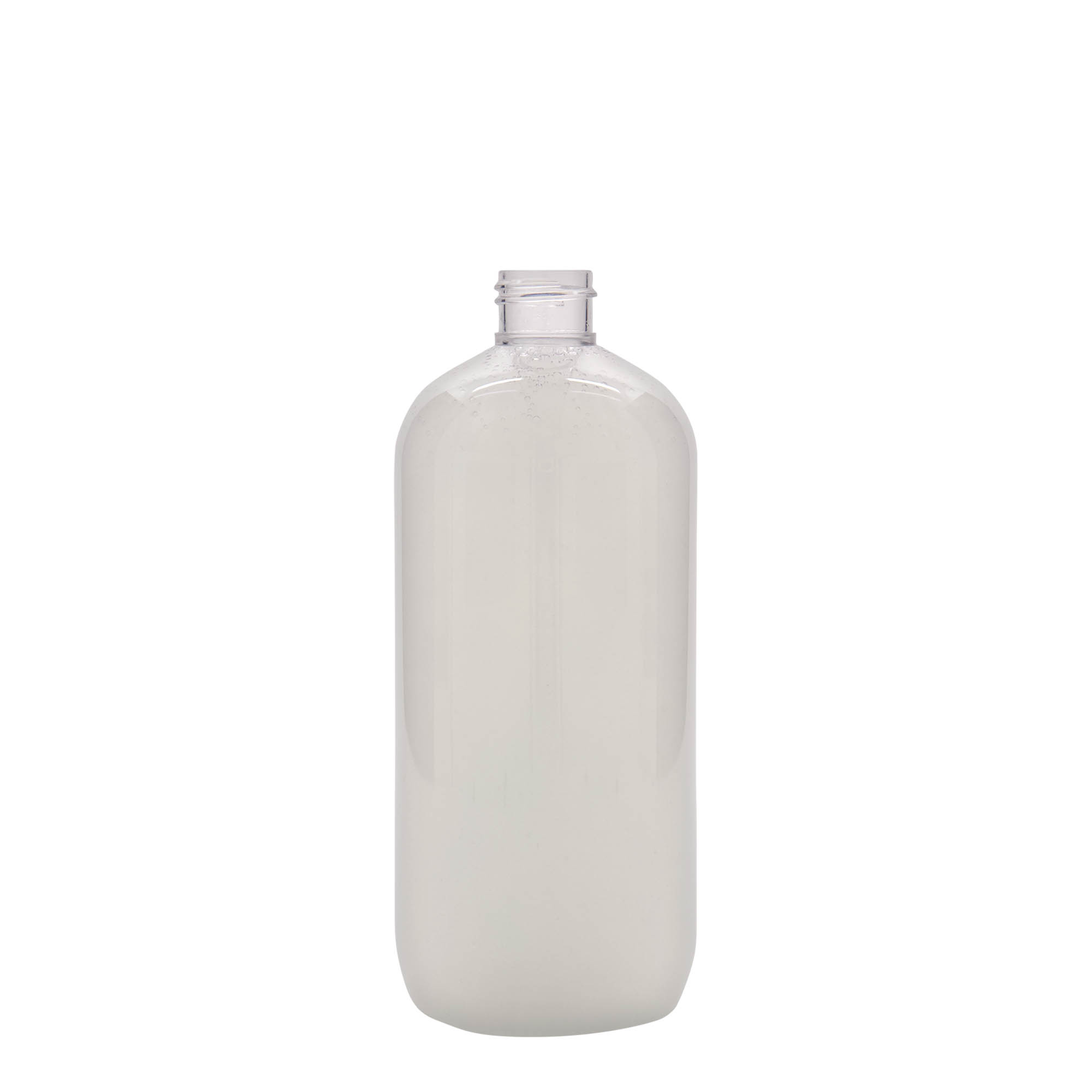 500 ml PET-Flasche 'Boston', Kunststoff, Mündung: 24/410 500 ml PET-Flasche 'Boston', Kunststoff, Mündung: 24/410