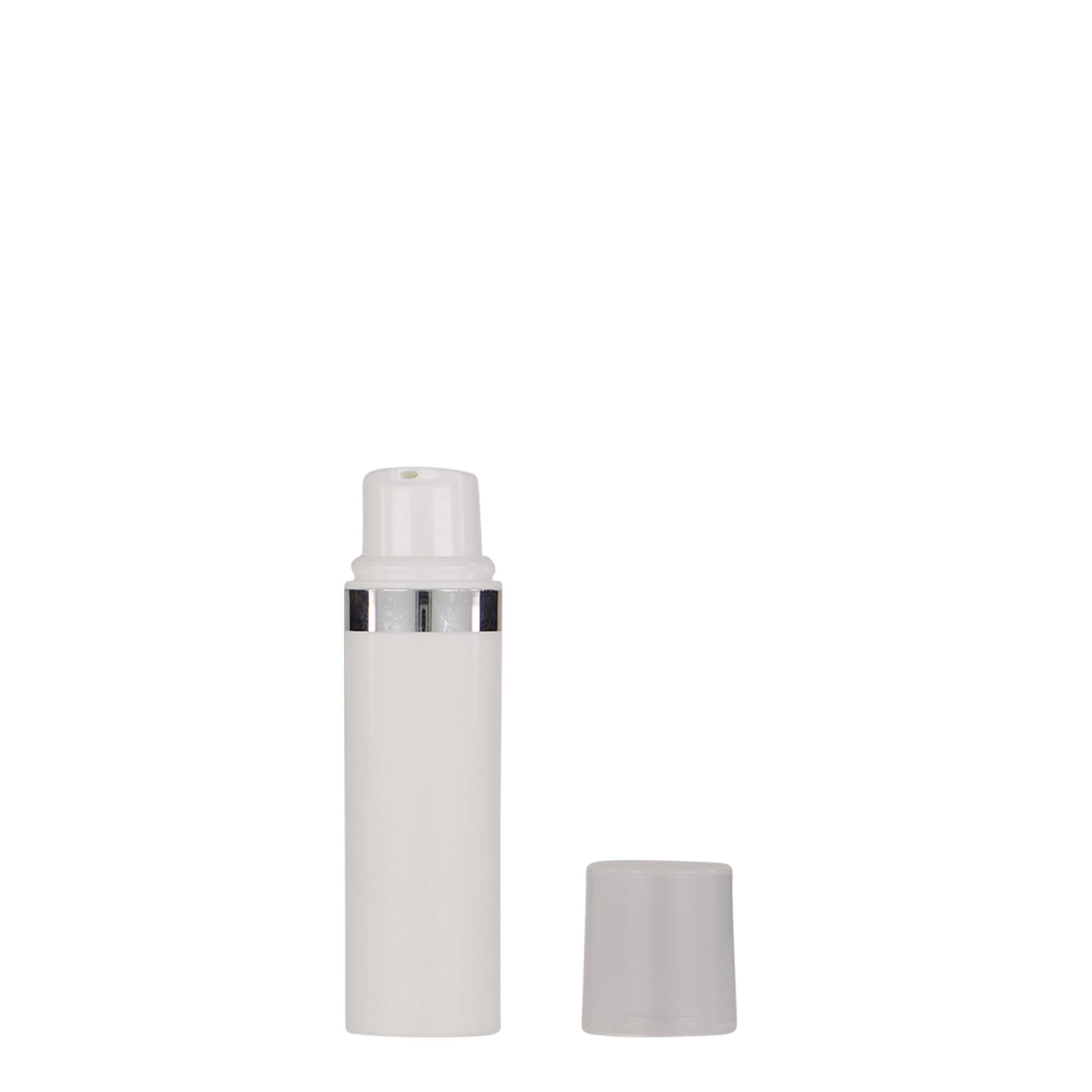 10 ml Airless Dispenser 'Nano', PP-Kunststoff, weiß