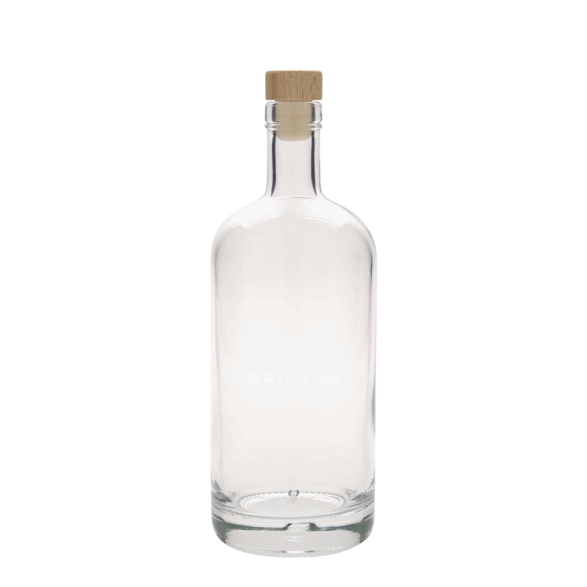 700 ml Glasflasche «Linea Uno», Mündung: Kork
