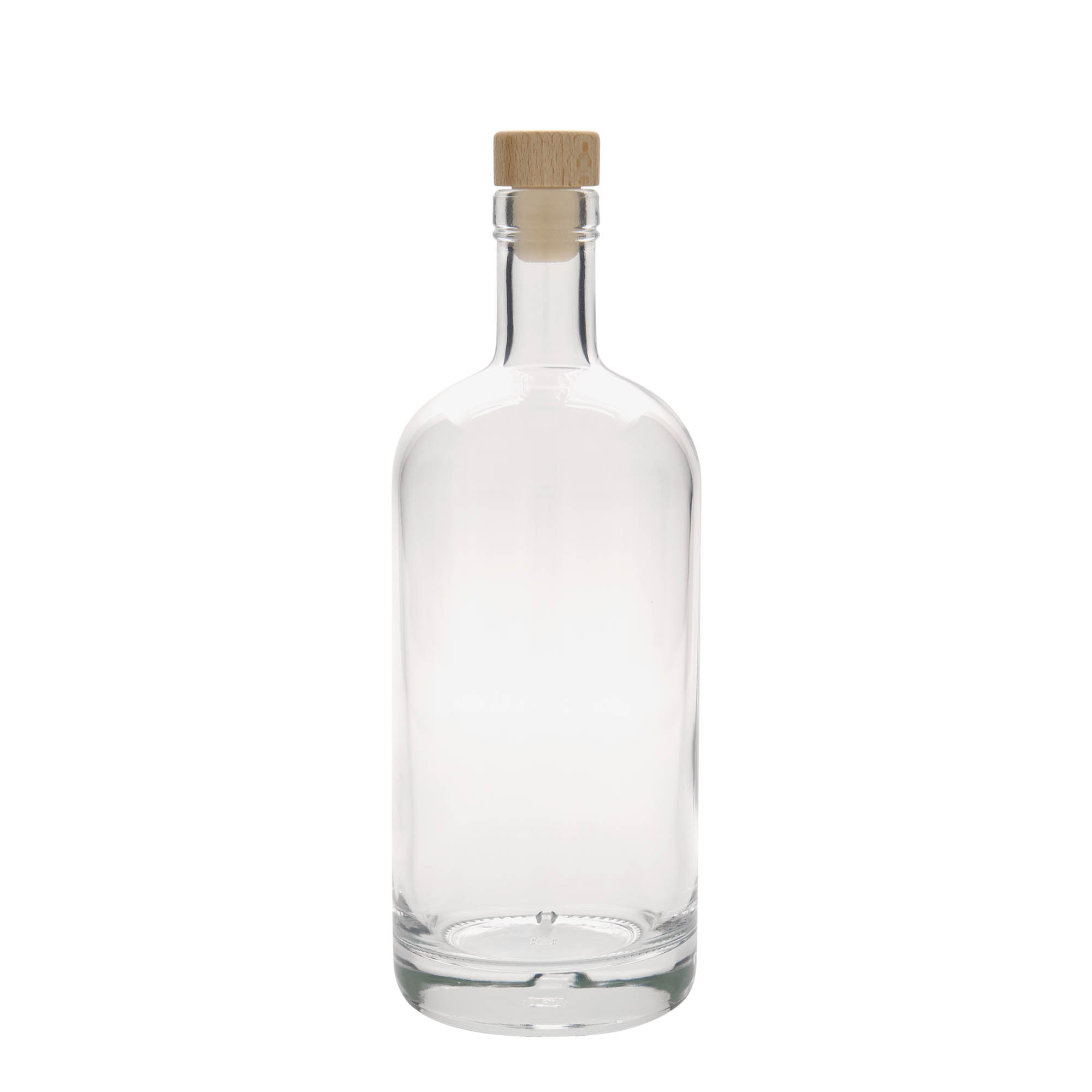 700 ml Glasflasche «Linea Uno», Mündung: Kork