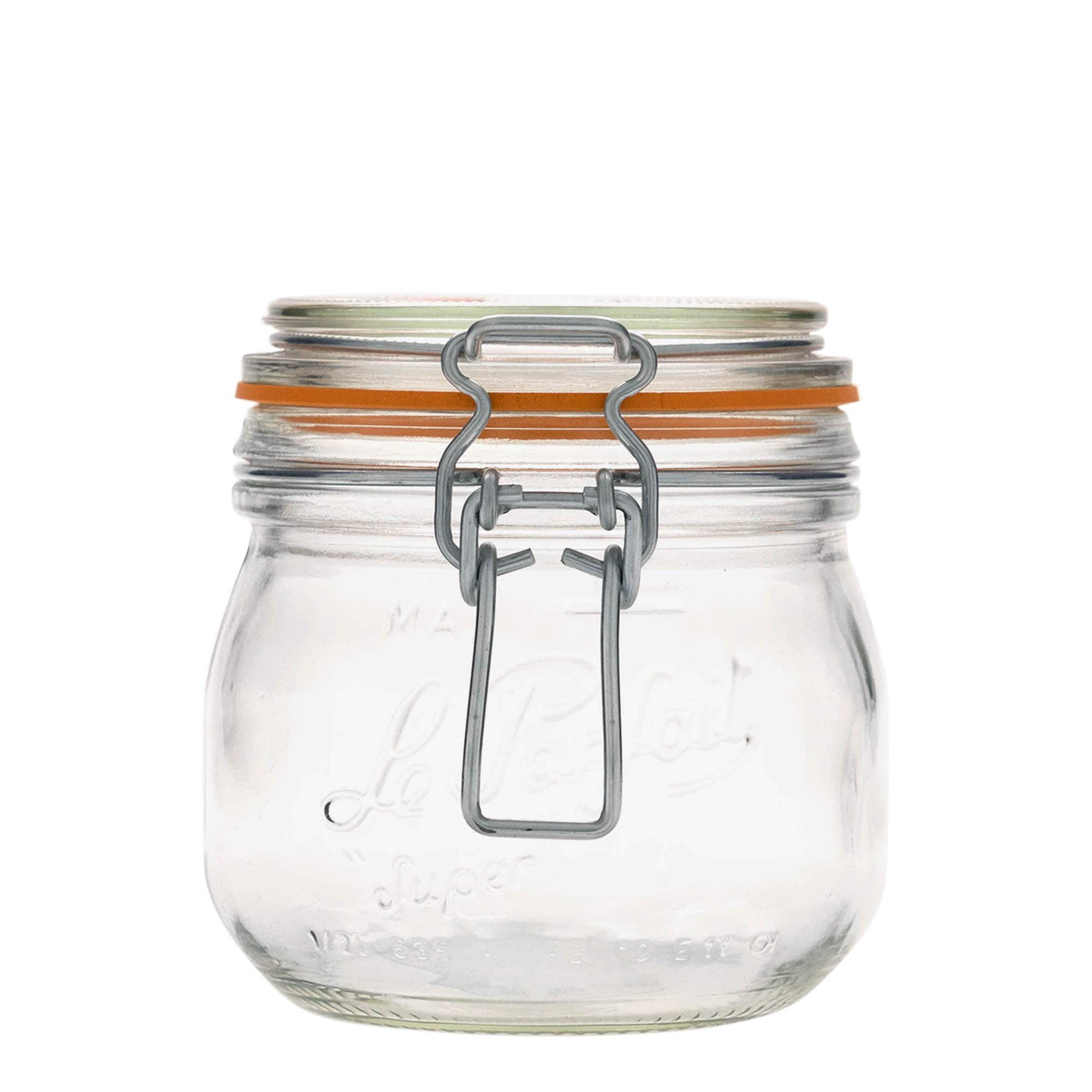 500 ml Drahtbügelglas 'Le Parfait Super Bocal', Mündung: Drahtbügelverschluss 500 ml Drahtbügelglas 'Le Parfait Super Bocal', Mündung: Drahtbügelverschluss