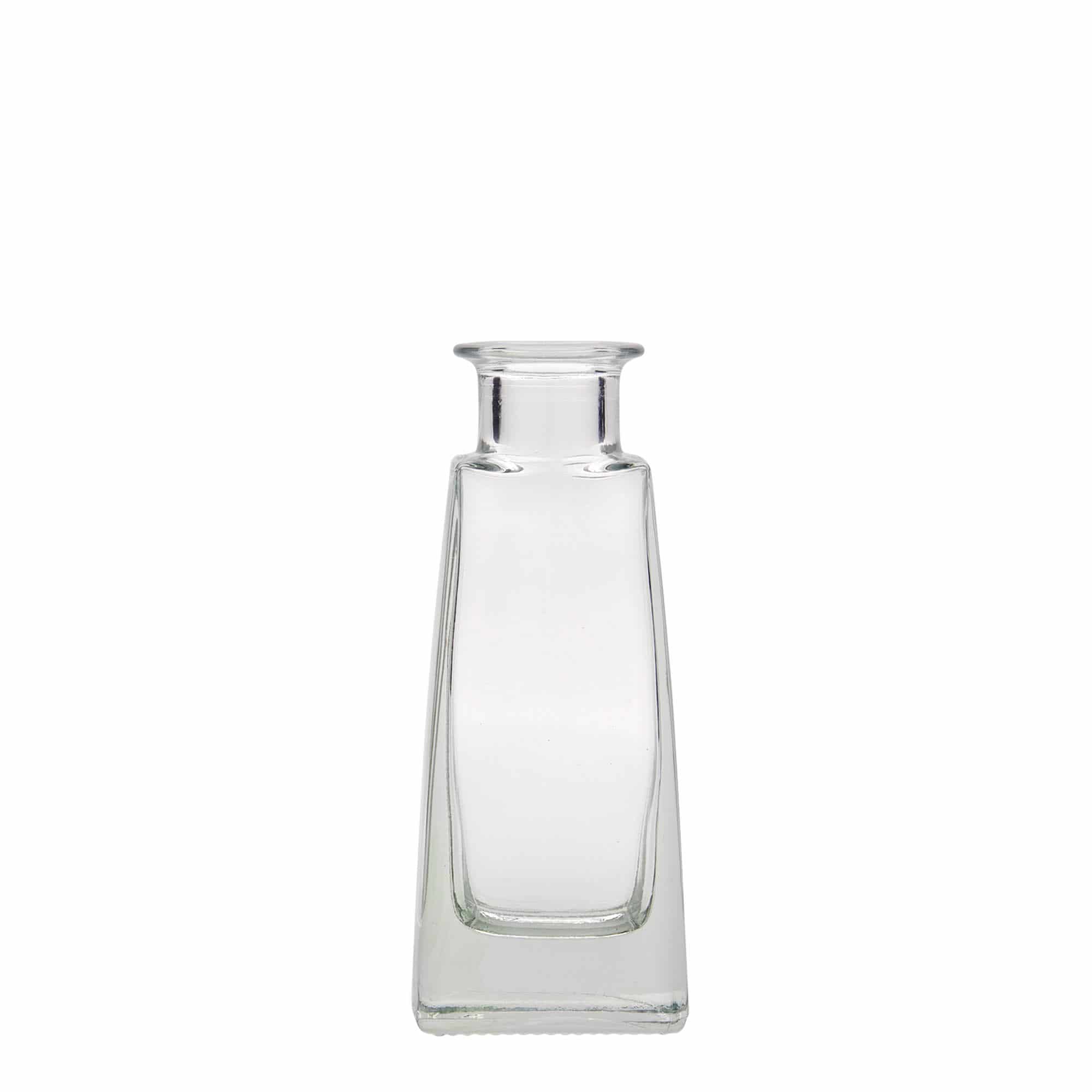 100 ml Glasflasche 'Timmy', rechteckig, Mündung: Kork 100 ml Glasflasche 'Timmy', rechteckig, Mündung: Kork