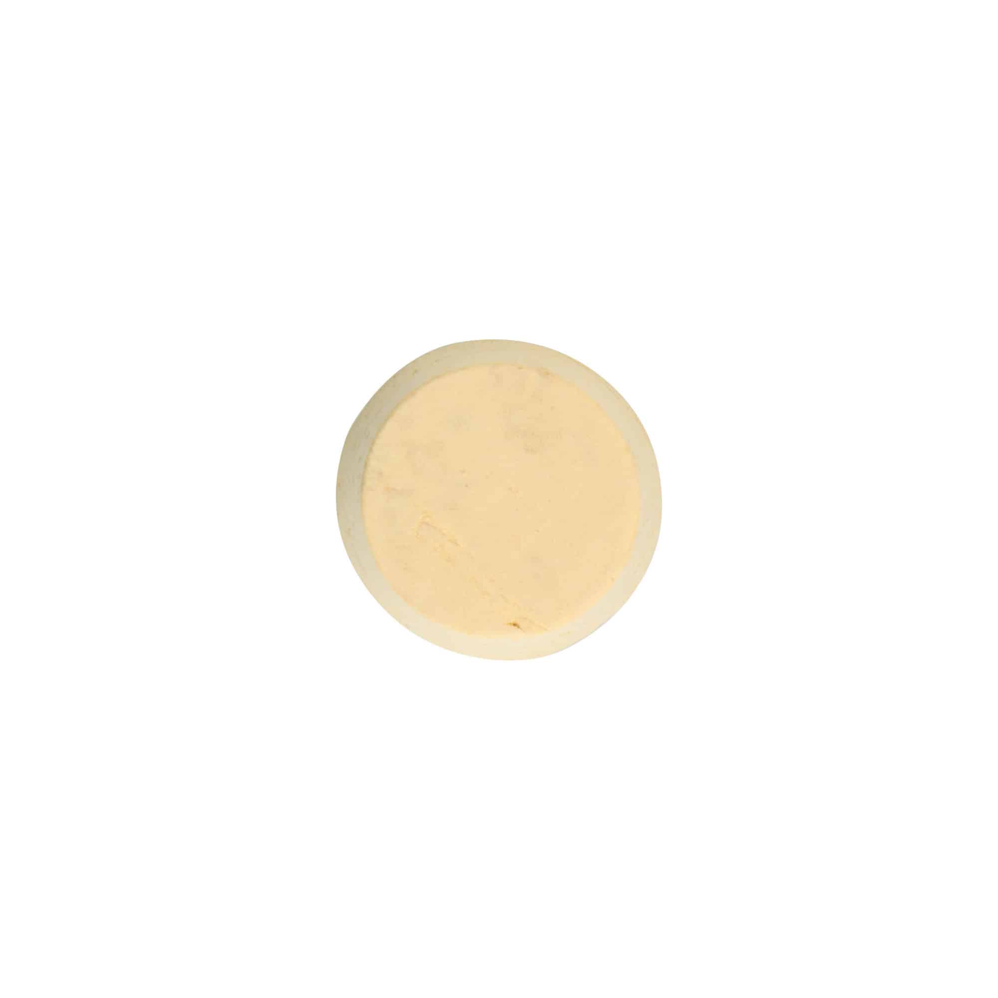 Spitzkorken 24-28 x 27, Presskork, beige, für Mündung: Kork