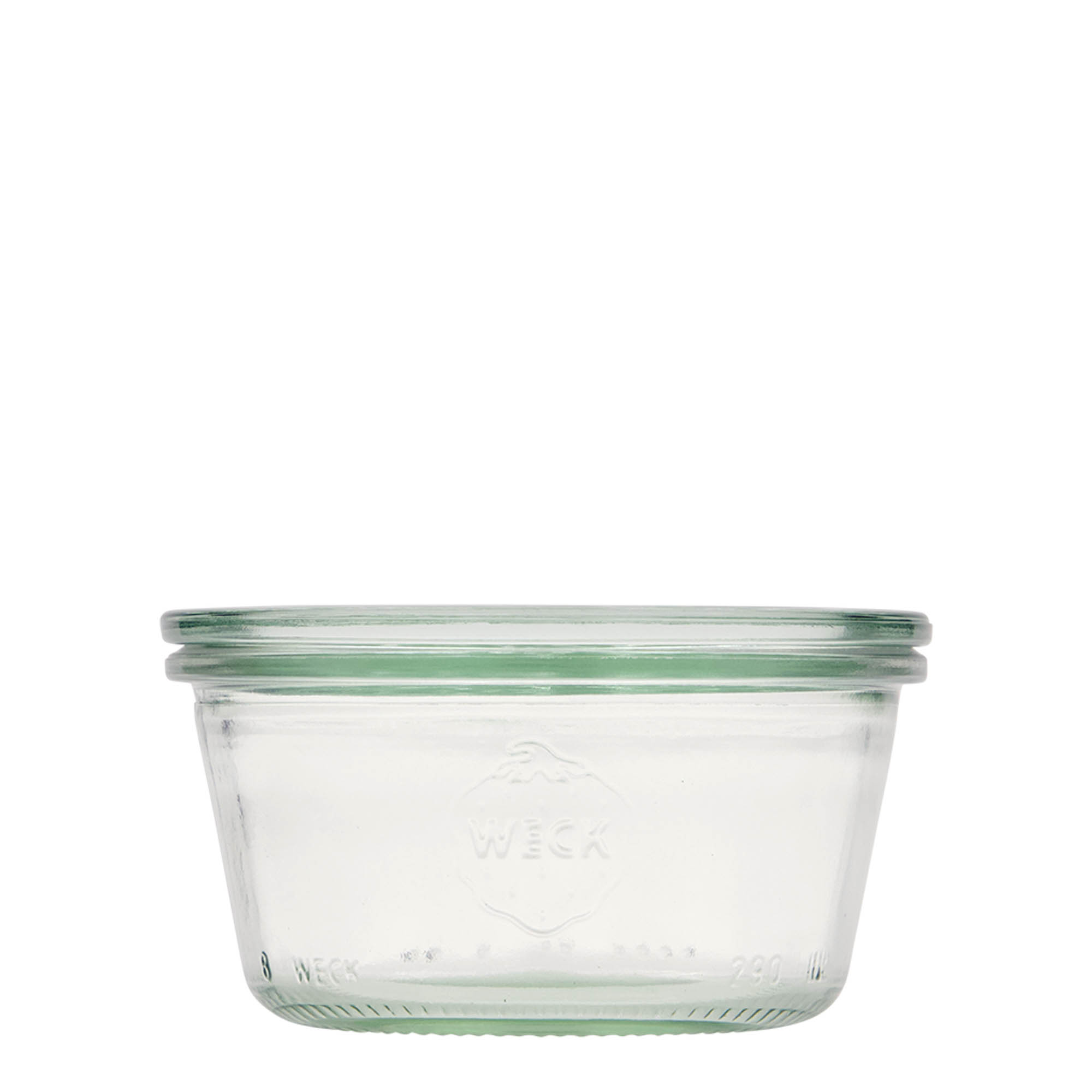 290 ml WECK-Sturzglas, Mündung: Rundrand 290 ml WECK-Sturzglas, Mündung: Rundrand