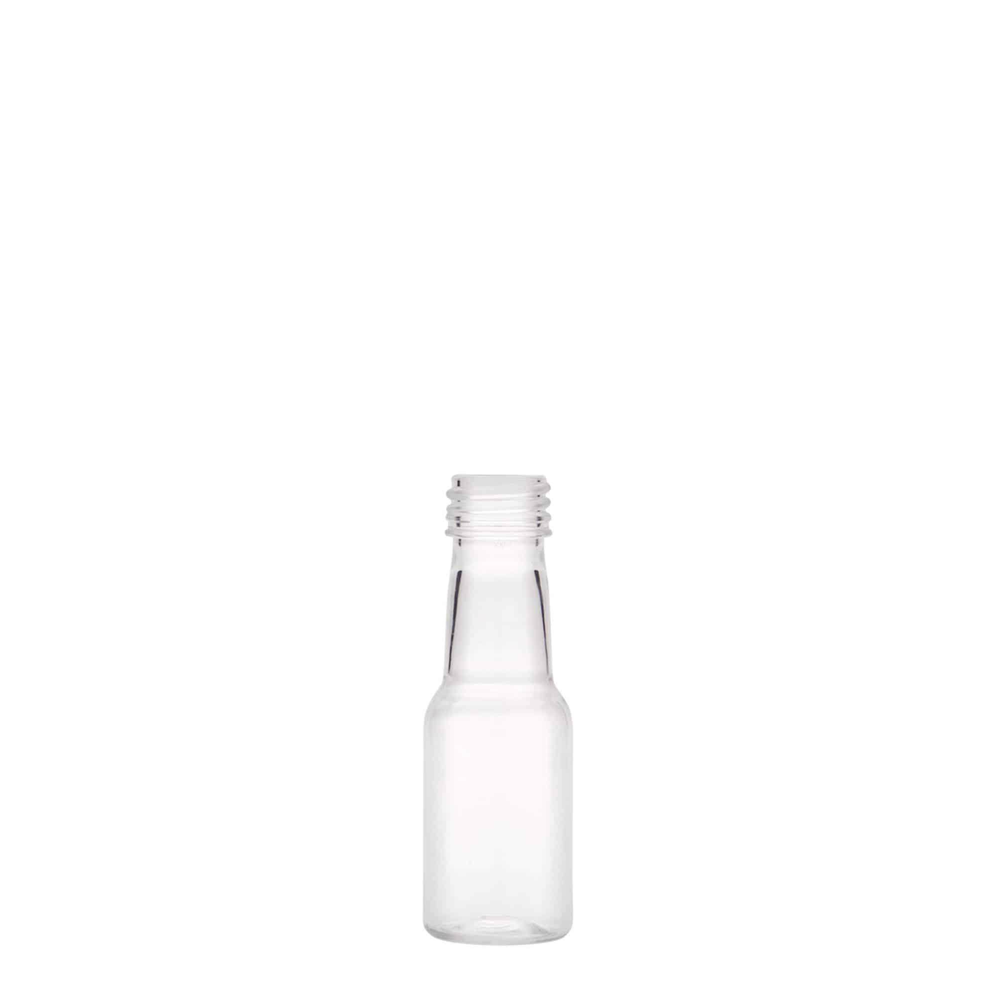 20 ml PET-Flasche «Theo», Kunststoff, Mündung: PP 18