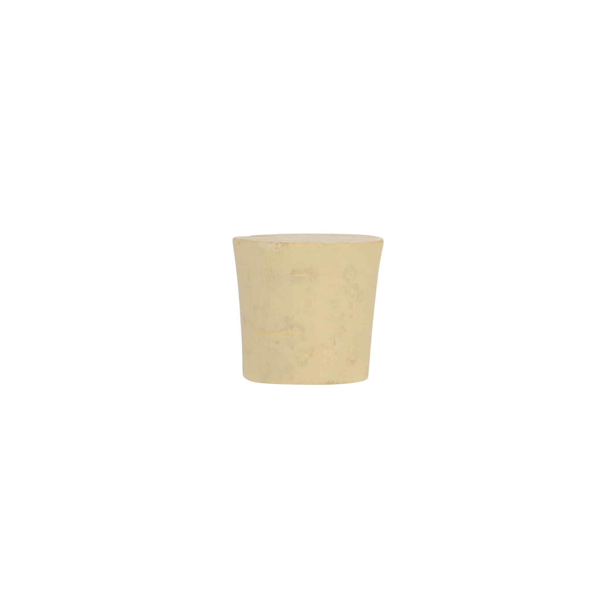 Spitzkorken 24-28 x 27, Presskork, beige, für Mündung: Kork