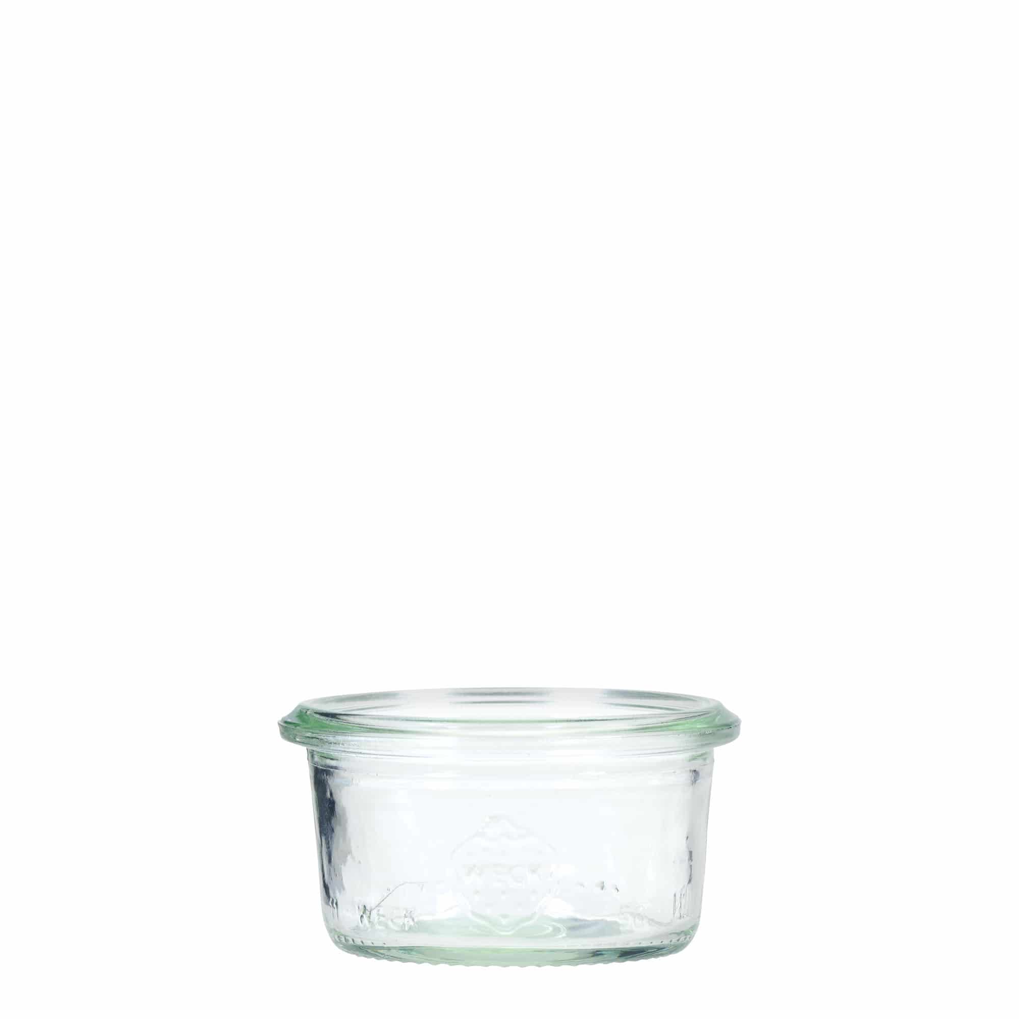 12x 50 ml WECK-Sturzglas mit Glasdeckel RR 60