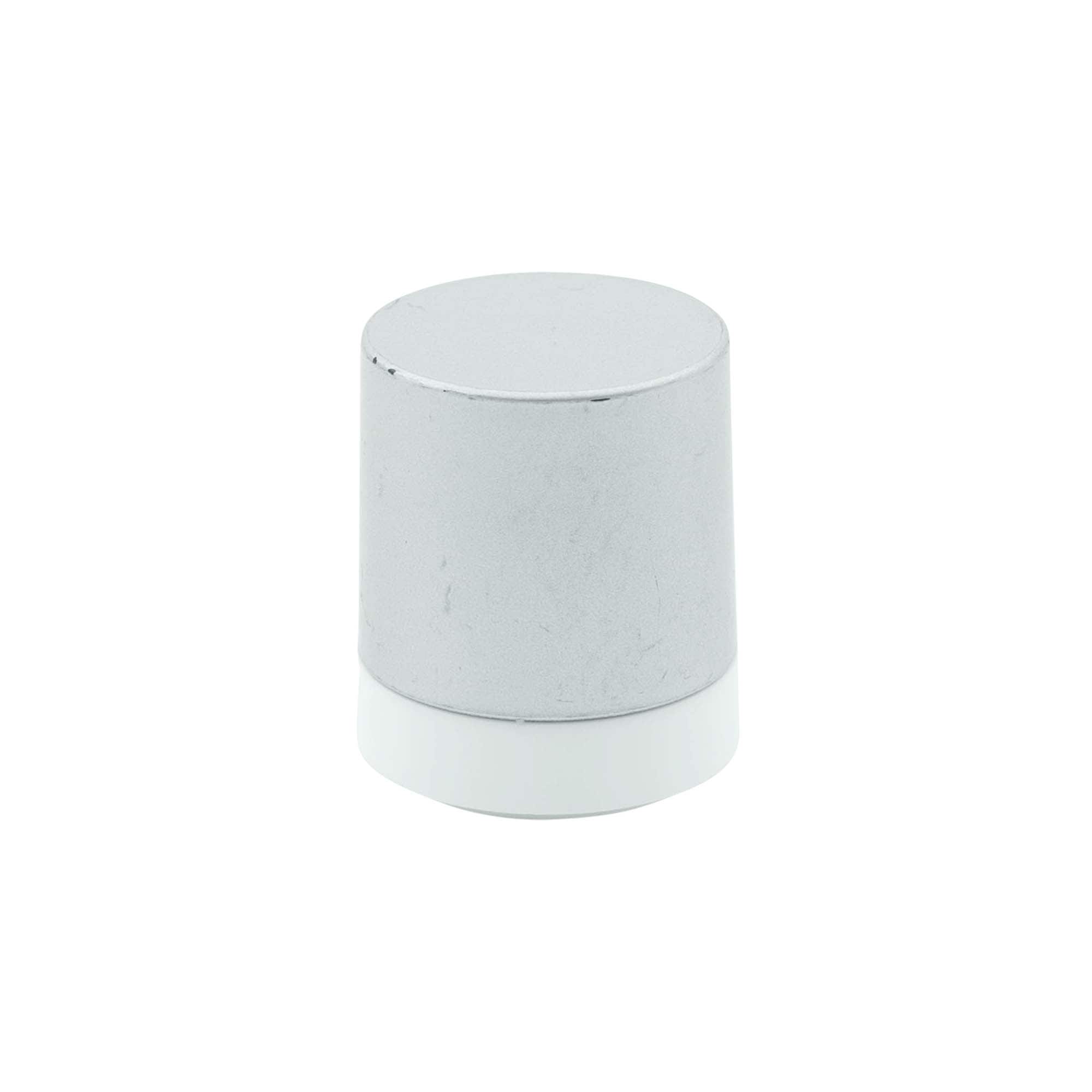 Airless Dispenser Pumpkopf «Micro», PP-Kunststoff, silber