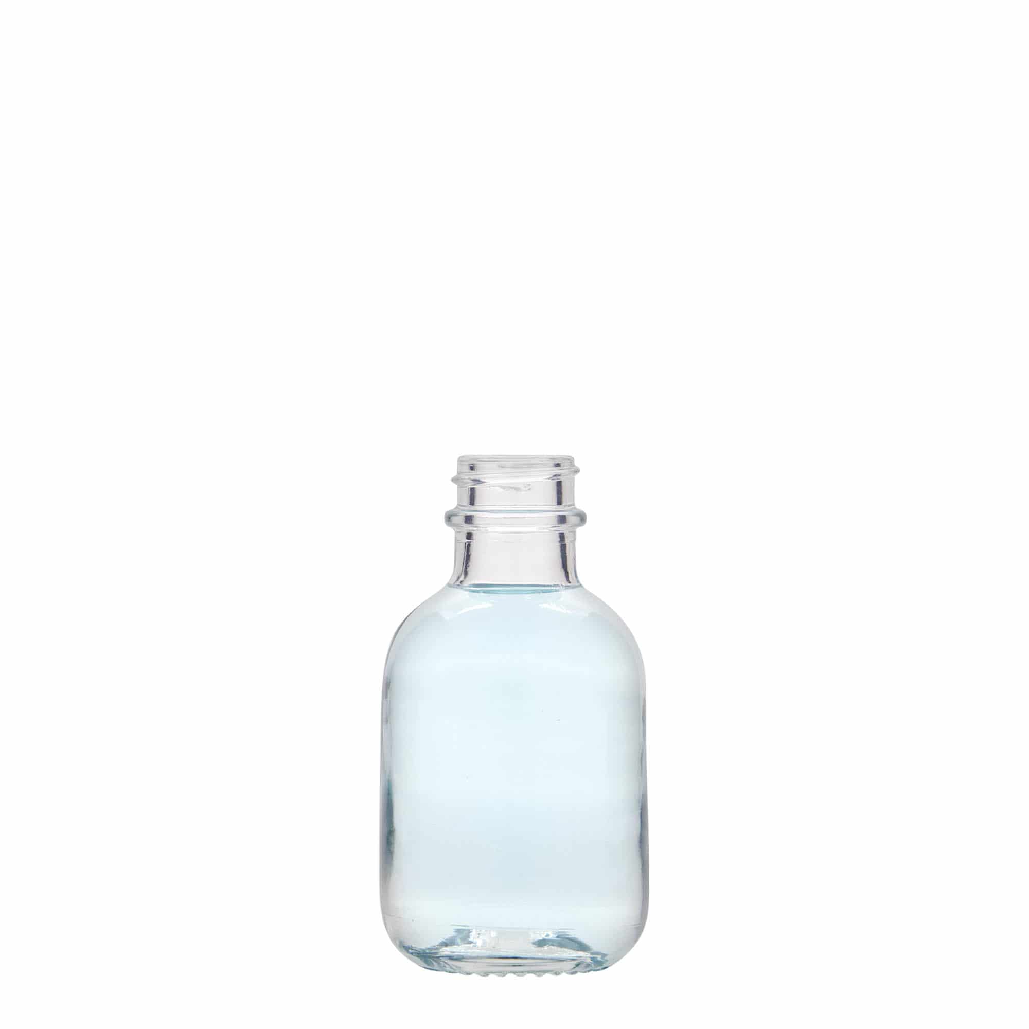 50 ml Glasflasche «Lotto», Mündung: GPI 22