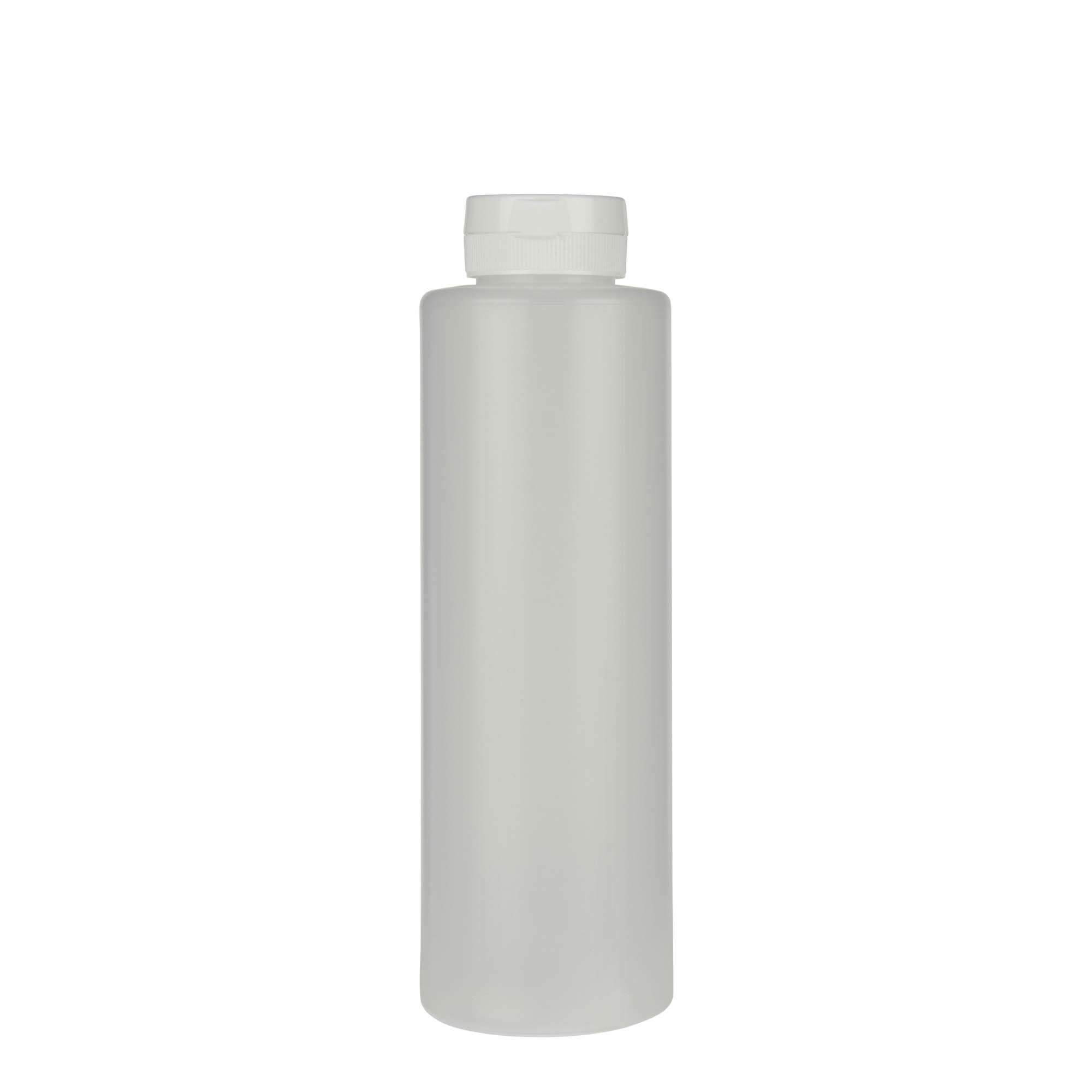 500 ml Soßenflasche, LDPE-Kunststoff, natur, Mündung: 38/400 500 ml Soßenflasche, LDPE-Kunststoff, natur, Mündung: 38/400