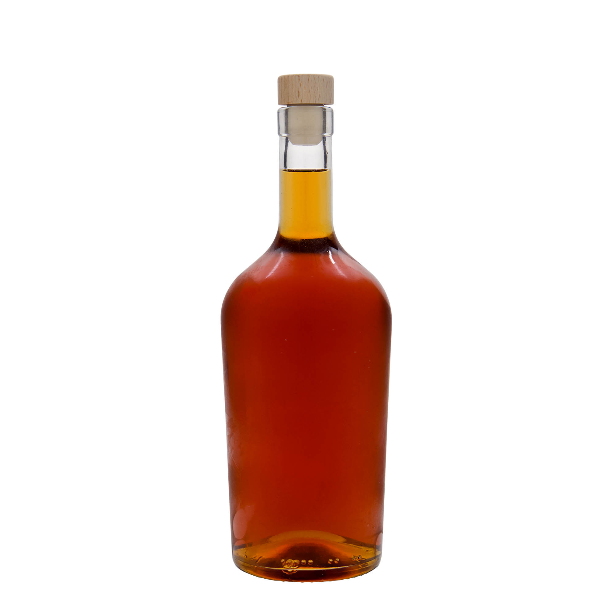 700 ml Glasflasche «Margarethe», Mündung: Kork