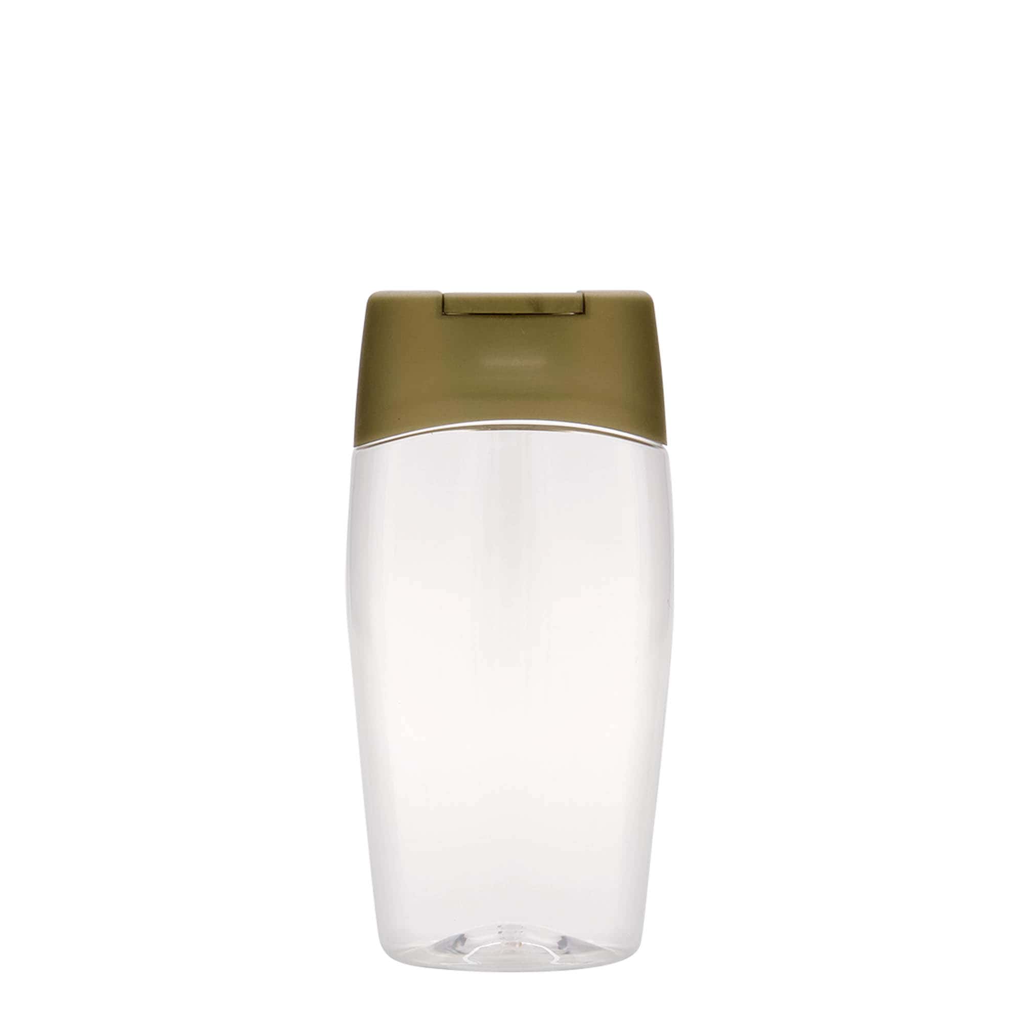 200 ml PET-Flasche «Squeeze», oval, Kunststoff