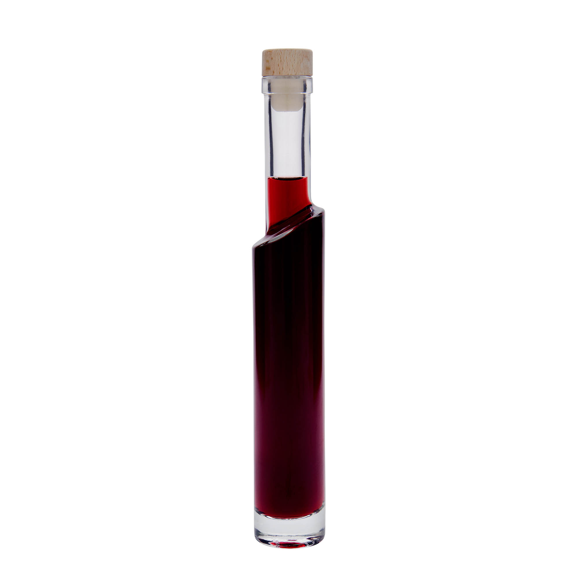 200 ml Glasflasche «Feeling», Mündung: Kork