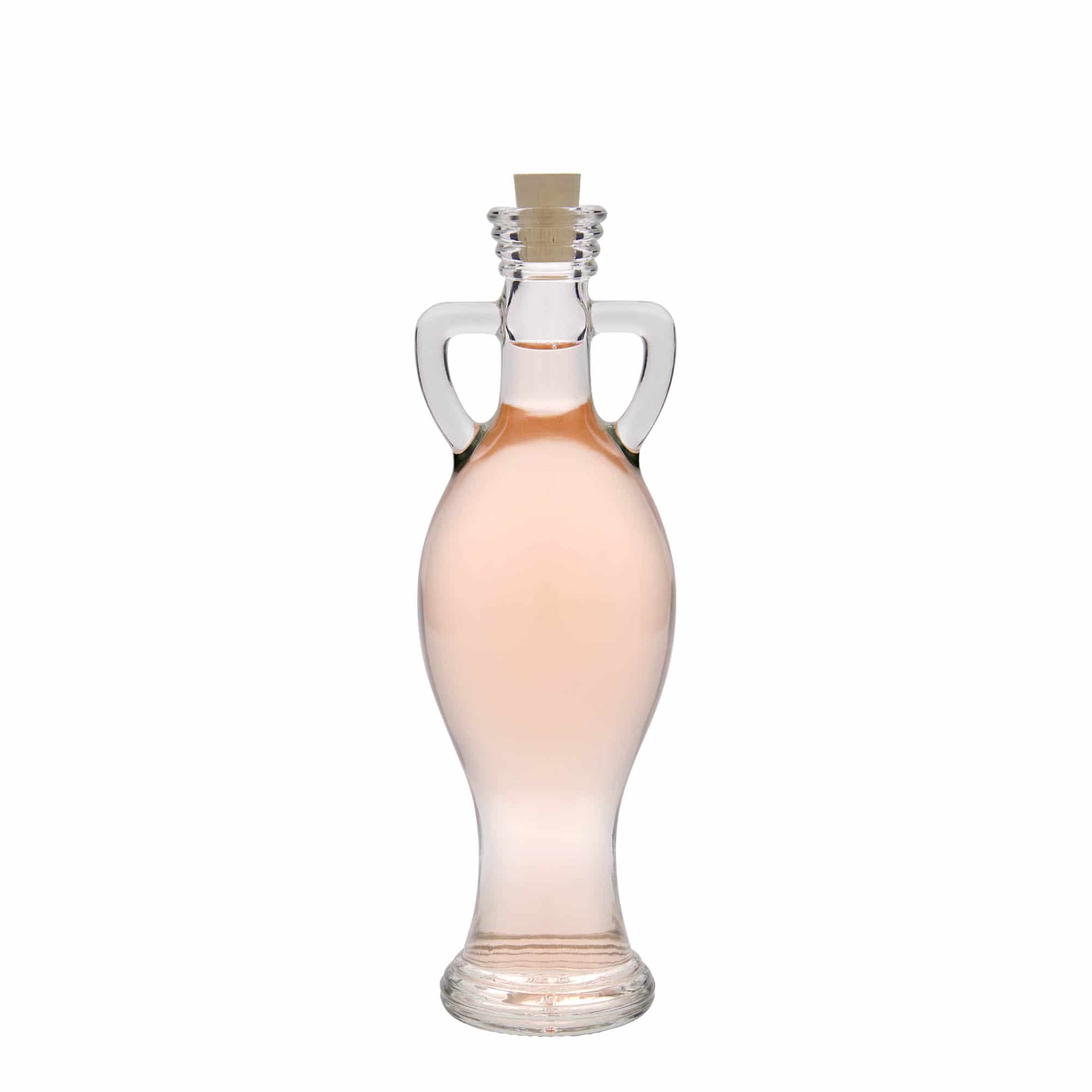 200 ml Glasflasche «Amphore», Mündung: Kork