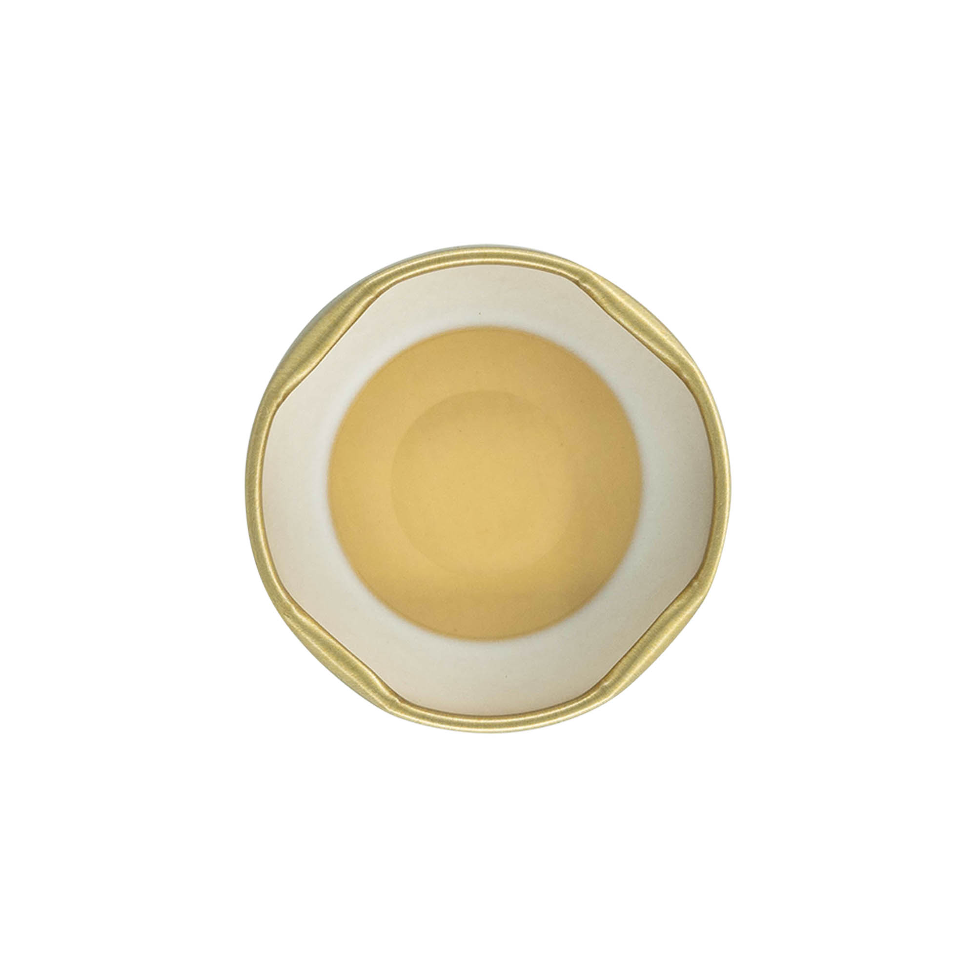 Twist-off-Deckel, Weissblech, sterilisierbar, gold, für Mündung: TO 43