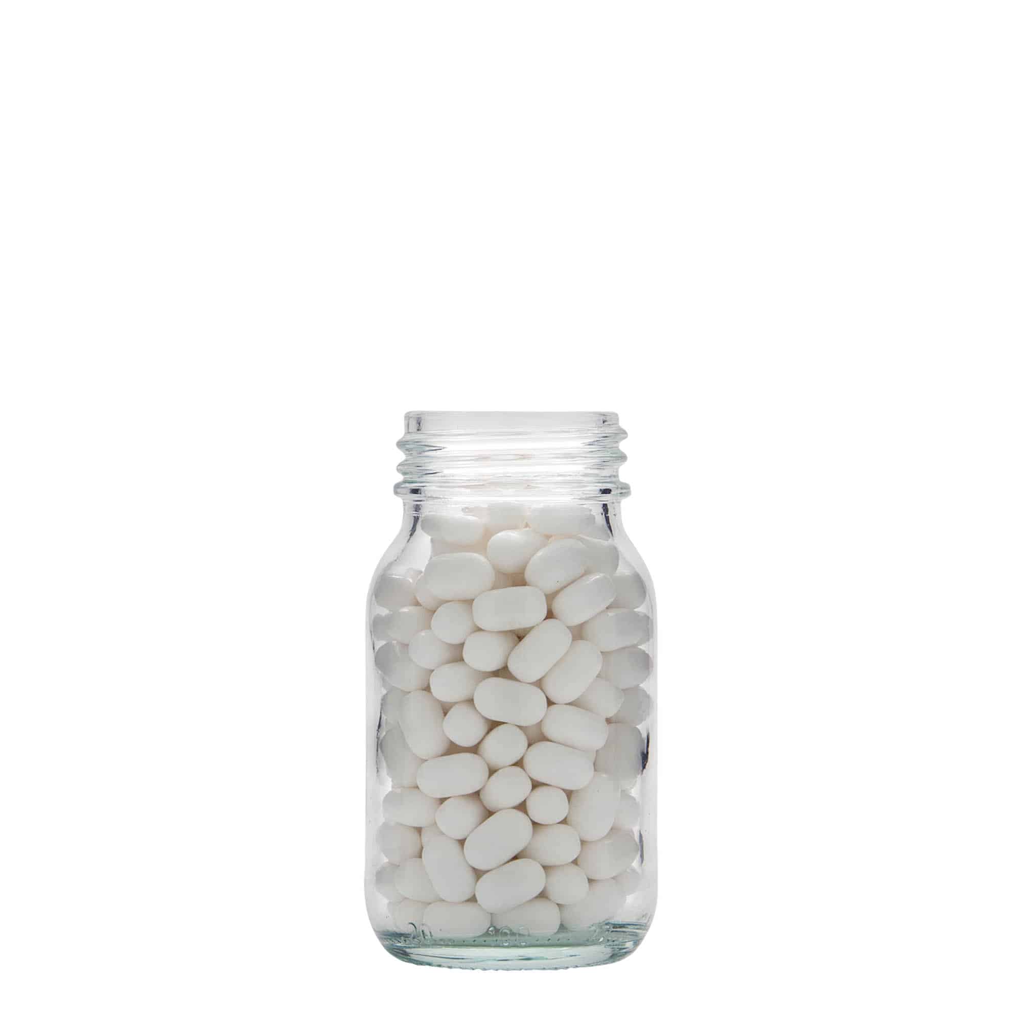 100 ml Weithalsglas, Mündung: DIN 40 100 ml Weithalsglas, Mündung: DIN 40