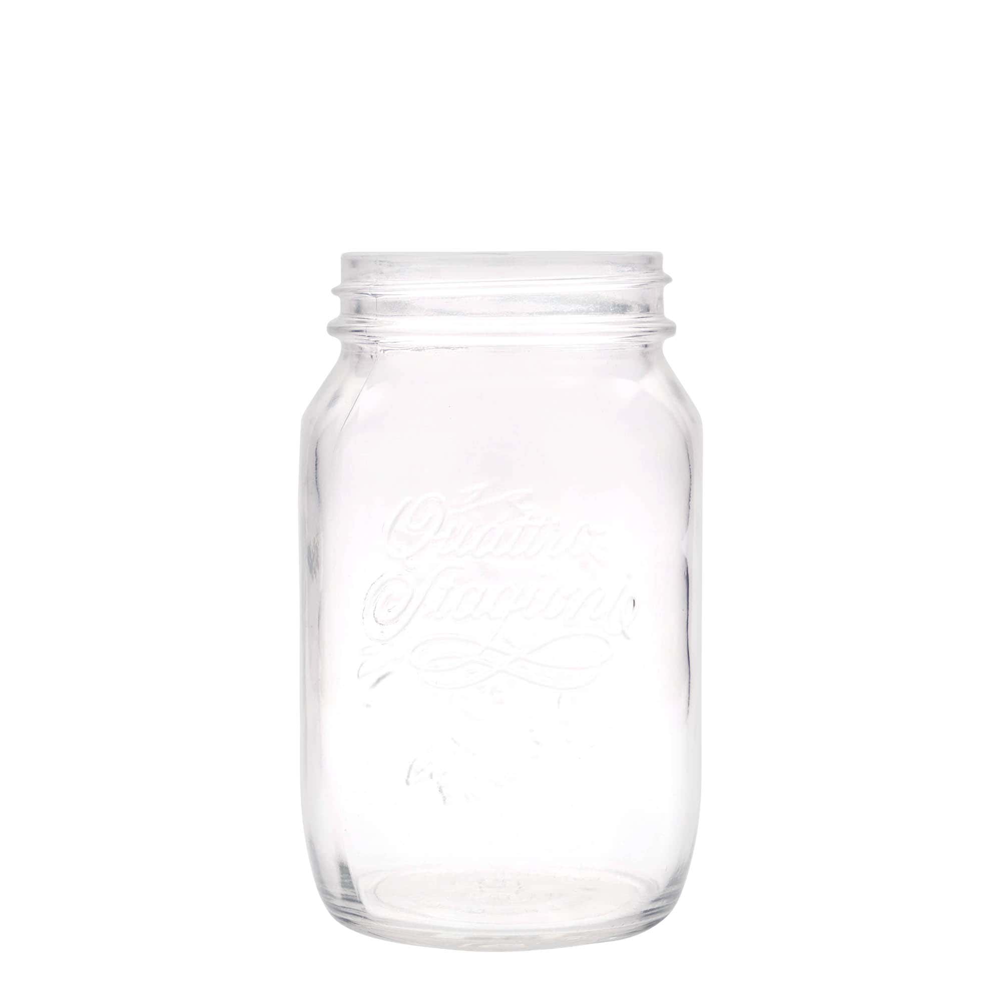 1.000 ml Glas 'Quattro Stagioni', Mündung: Schraubverschluss 1.000 ml Glas 'Quattro Stagioni', Mündung: Schraubverschluss