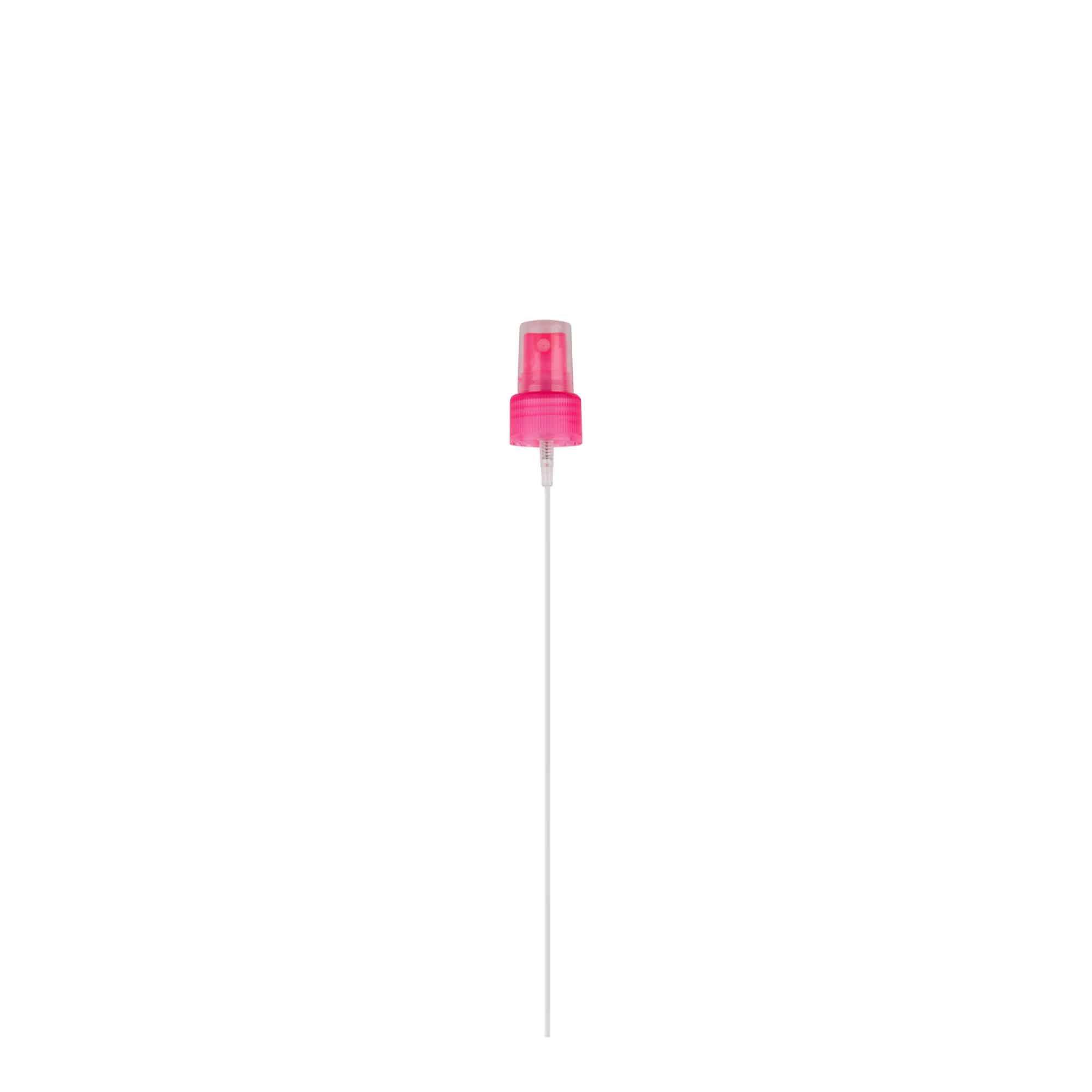 Schraubverschluss Sprühzerstäuber, PP-Kunststoff, pink, für Mündung: GPI 24/410