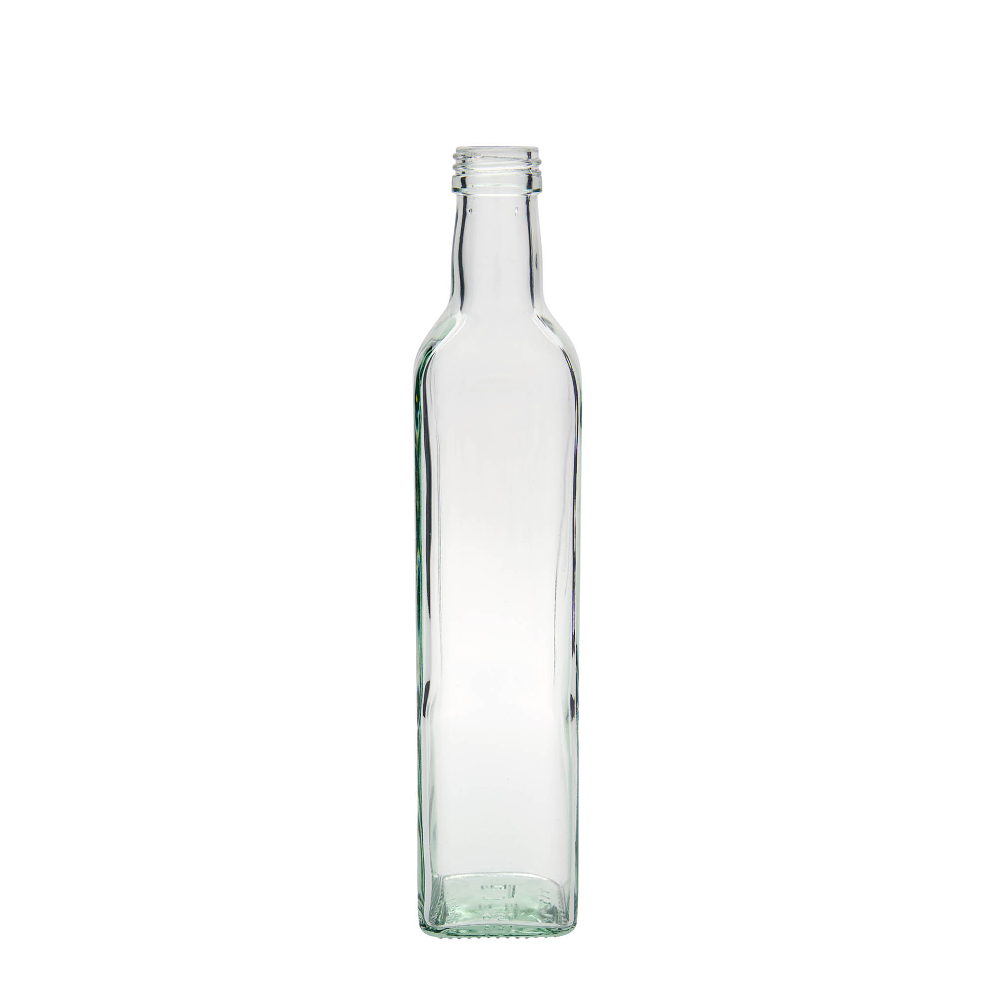 500 ml Glasflasche «Marasca», quadratisch, Mündung: PP 31,5