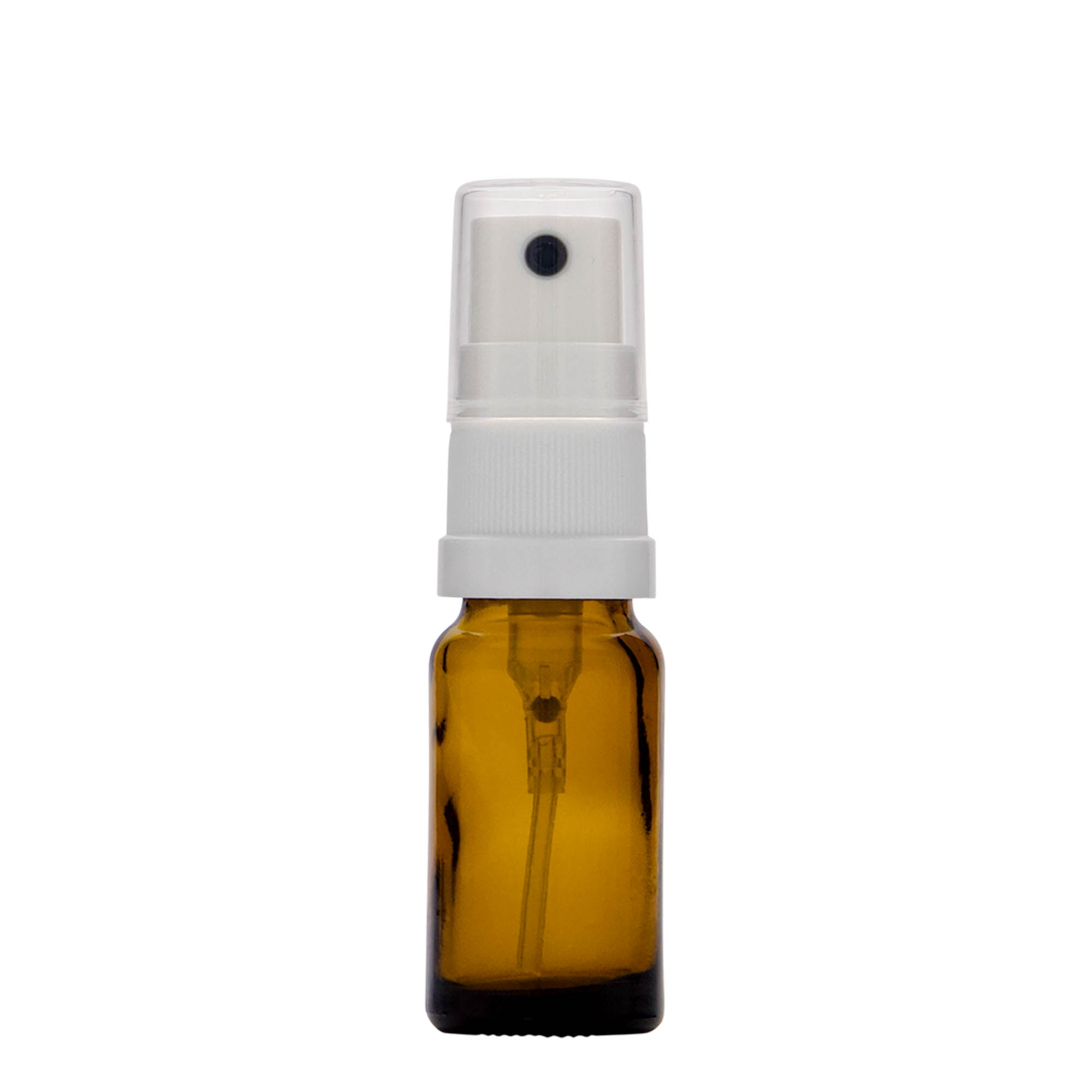 10 ml Sprühflasche Medizin, Glas, braun, Mündung: DIN 18 10 ml Sprühflasche Medizin, Glas, braun, Mündung: DIN 18